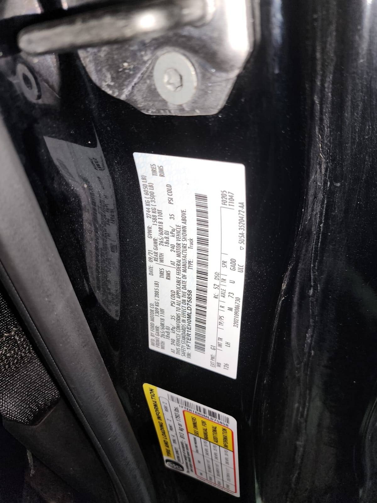 2021 FORD RANGER — 30731 Miles — Lot R1EH0MLD75858 - Marhaba Auctions Used Cars - Image 9