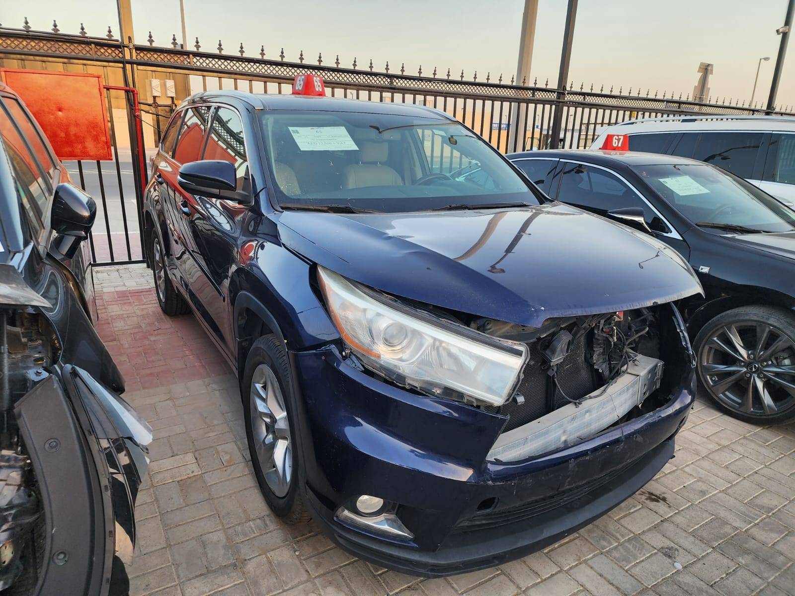 TOYOTA GRAND HIGHLANDER 2016 - Marhaba Auction Used Cars - Image 4