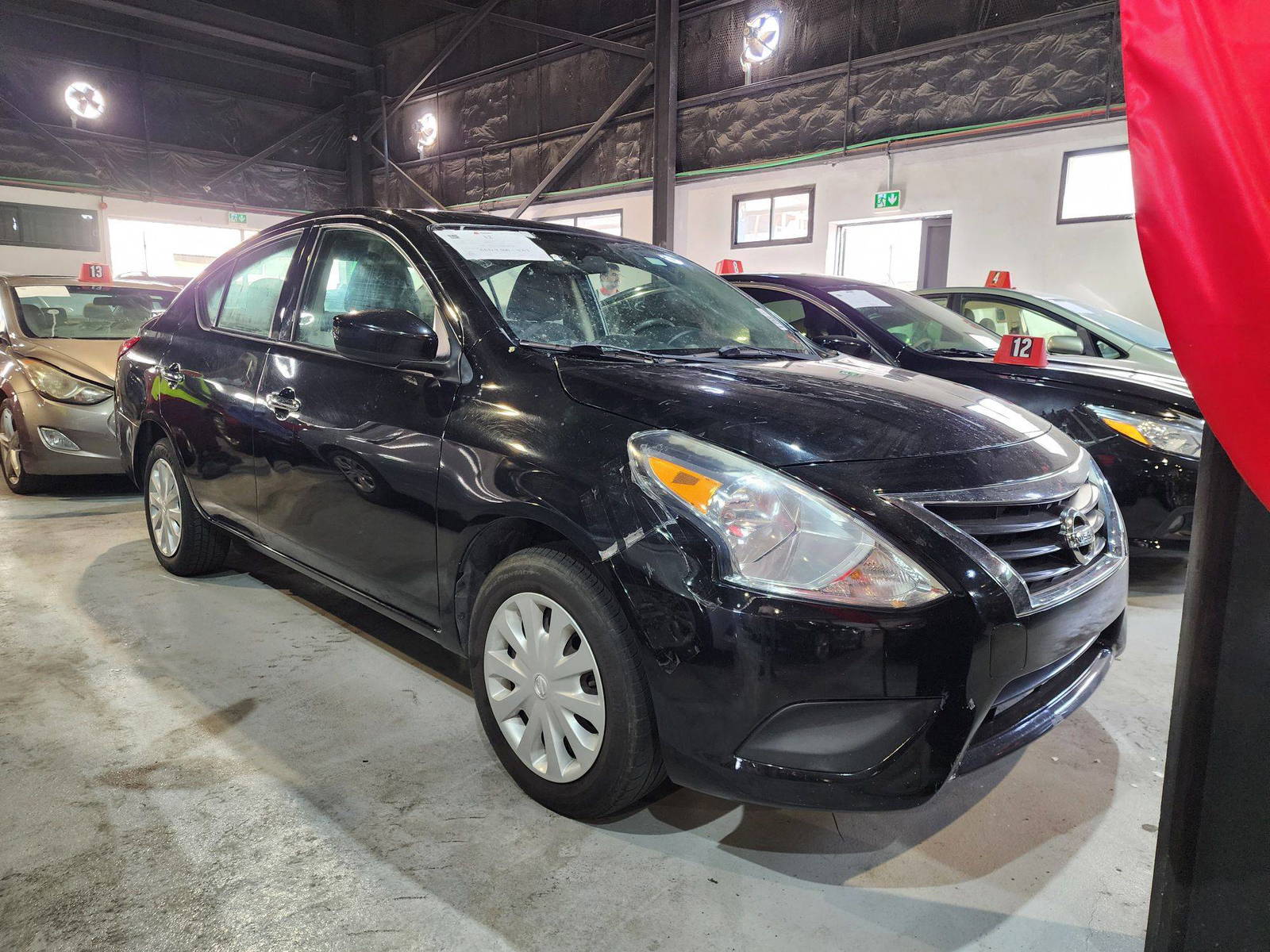 2017 NISSAN VERSA — 140858 Miles — Lot P2HL842729 — Al Quoz - Marhaba Auctions Used Cars - Image 4