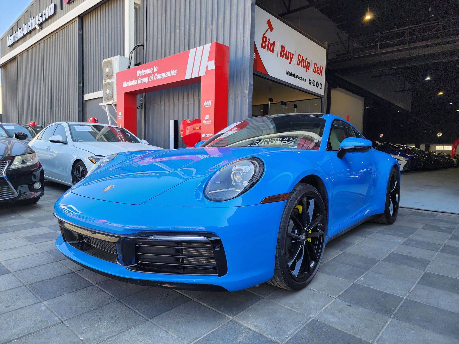 2022 PORSCHE CARRERA — 13053 KM — Lot 206557 — Al Quoz - Marhaba Auctions Used Cars - Image 4