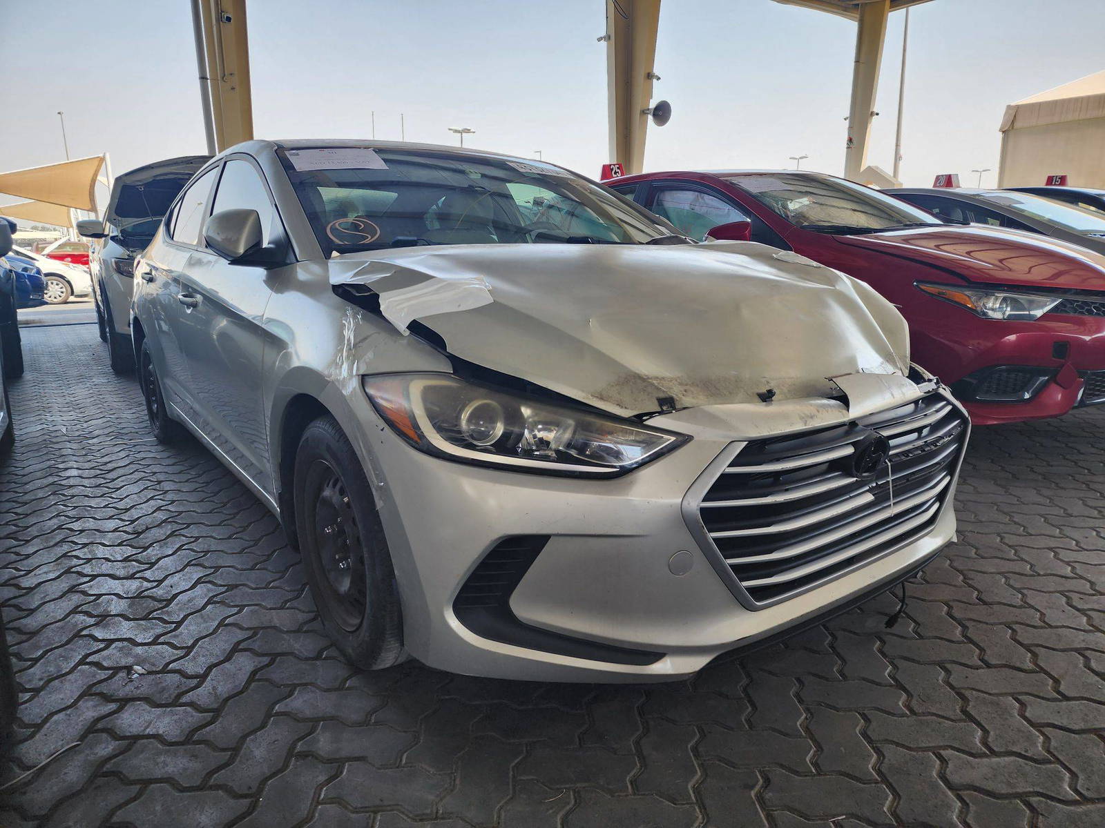2017 HYUNDAI ELANTRA — 54594 Miles — Lot 43132734 — Main - Marhaba Auctions Used Cars - Image 4