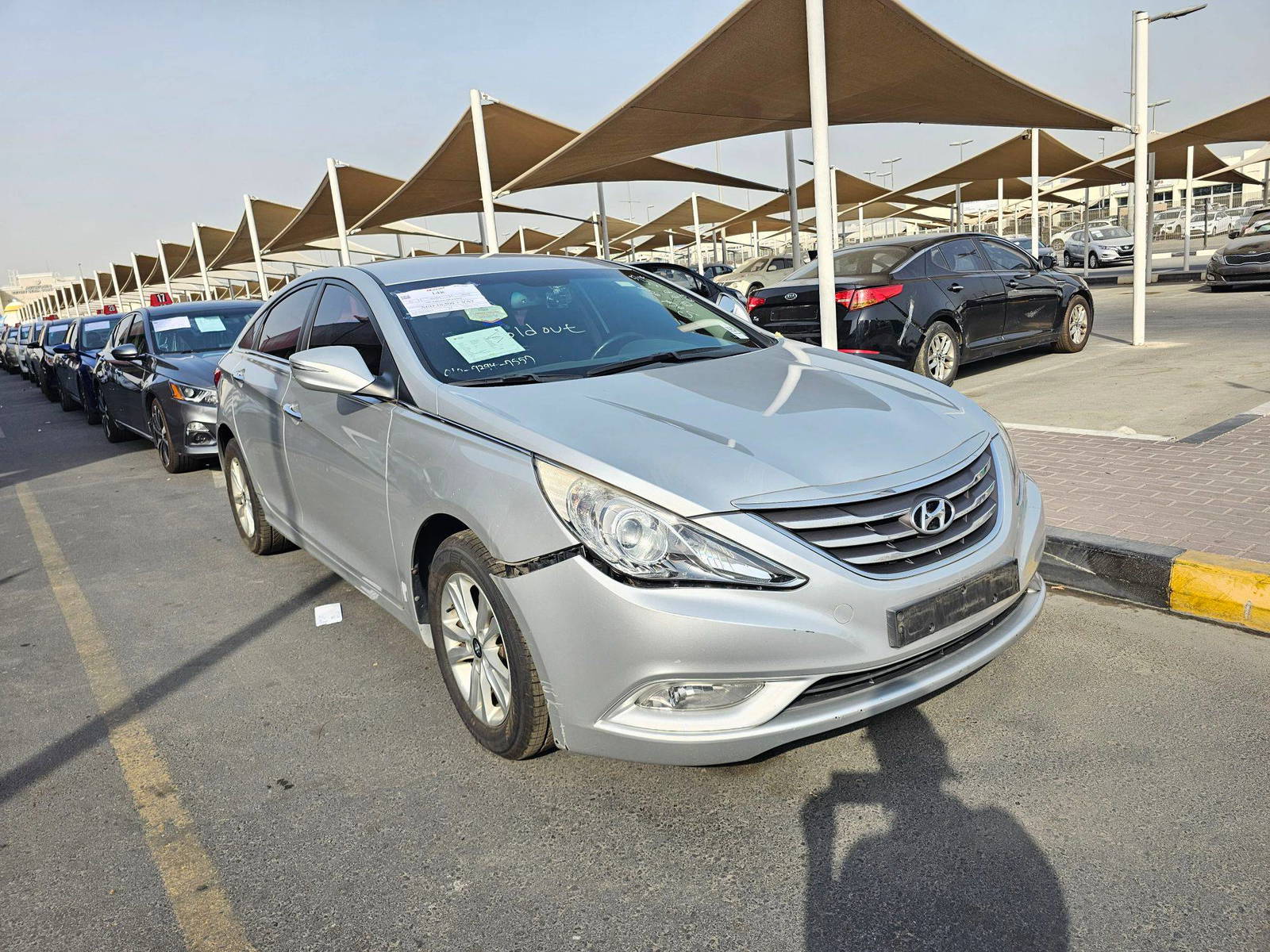 2012 HYUNDAI SONATA — 172157 KM — Lot 449432 — Souq - Marhaba Auctions Used Cars - Image 4