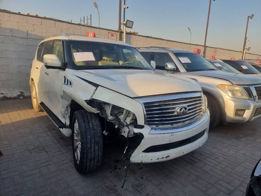 2014 INFINITI QX80 — 130638 Miles — Lot 9062955 — Ind. 12 - Marhaba Auctions Used Cars - Image 3