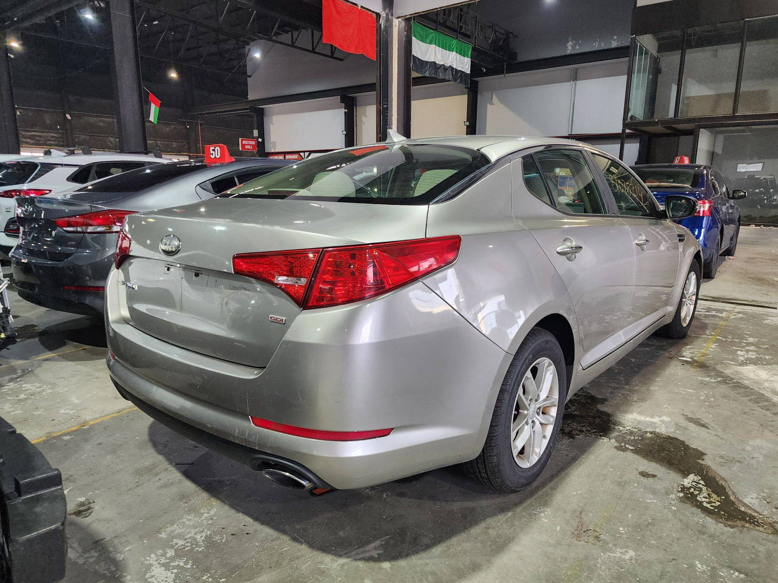 2013 KIA OPTIMA — 132212 Miles — Lot A71D5396306 — Al Quoz - Marhaba Auctions Used Cars - Image 4