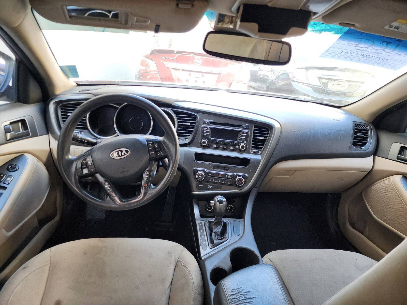 2012 KIA OPTIMA — 158588 Miles — Lot 39904952 — Al Quoz - Marhaba Auctions Used Cars - Image 8