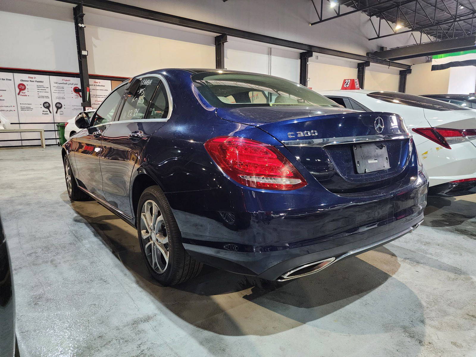 2015 MERCEDES BENZ C300 — 153435 Miles — Lot 29658 — Al Quoz - Marhaba Auctions Used Cars - Image 3