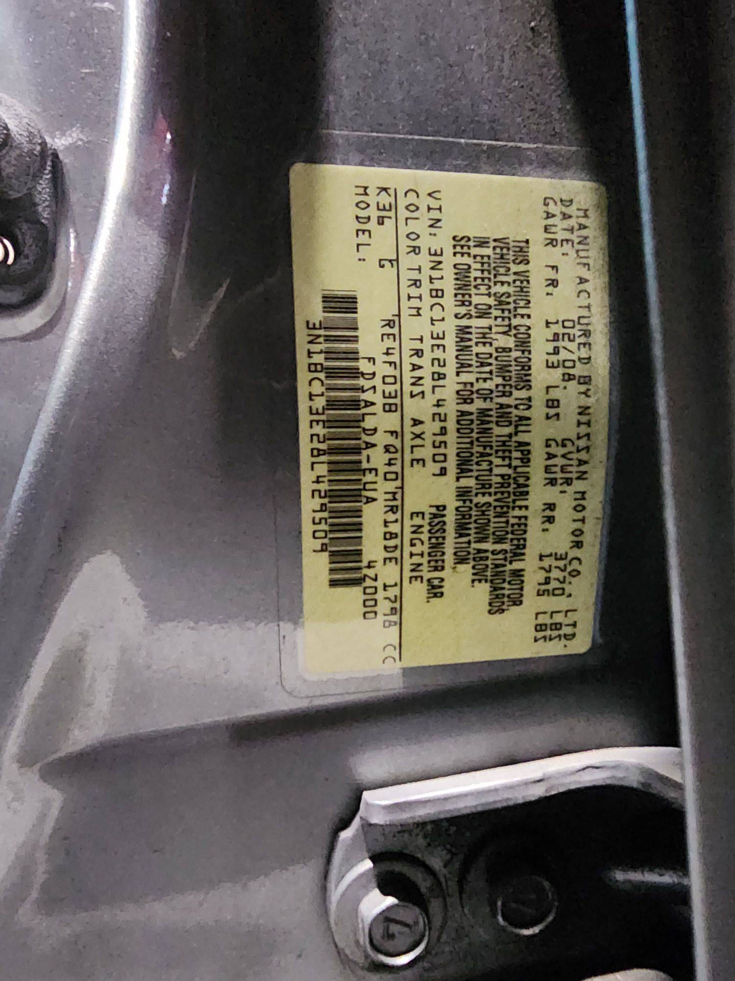 2008 NISSAN VERSA — 230919 Miles — Lot 40711551 — Al Quoz - Marhaba Auctions Used Cars - Image 10