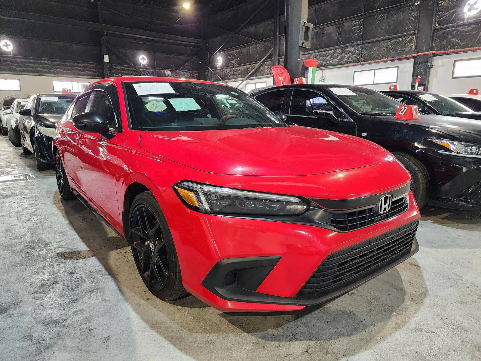 2022 HONDA CIVIC — 104174 KM — Lot 102228 — Main - Marhaba Auctions Used Cars - Image 3