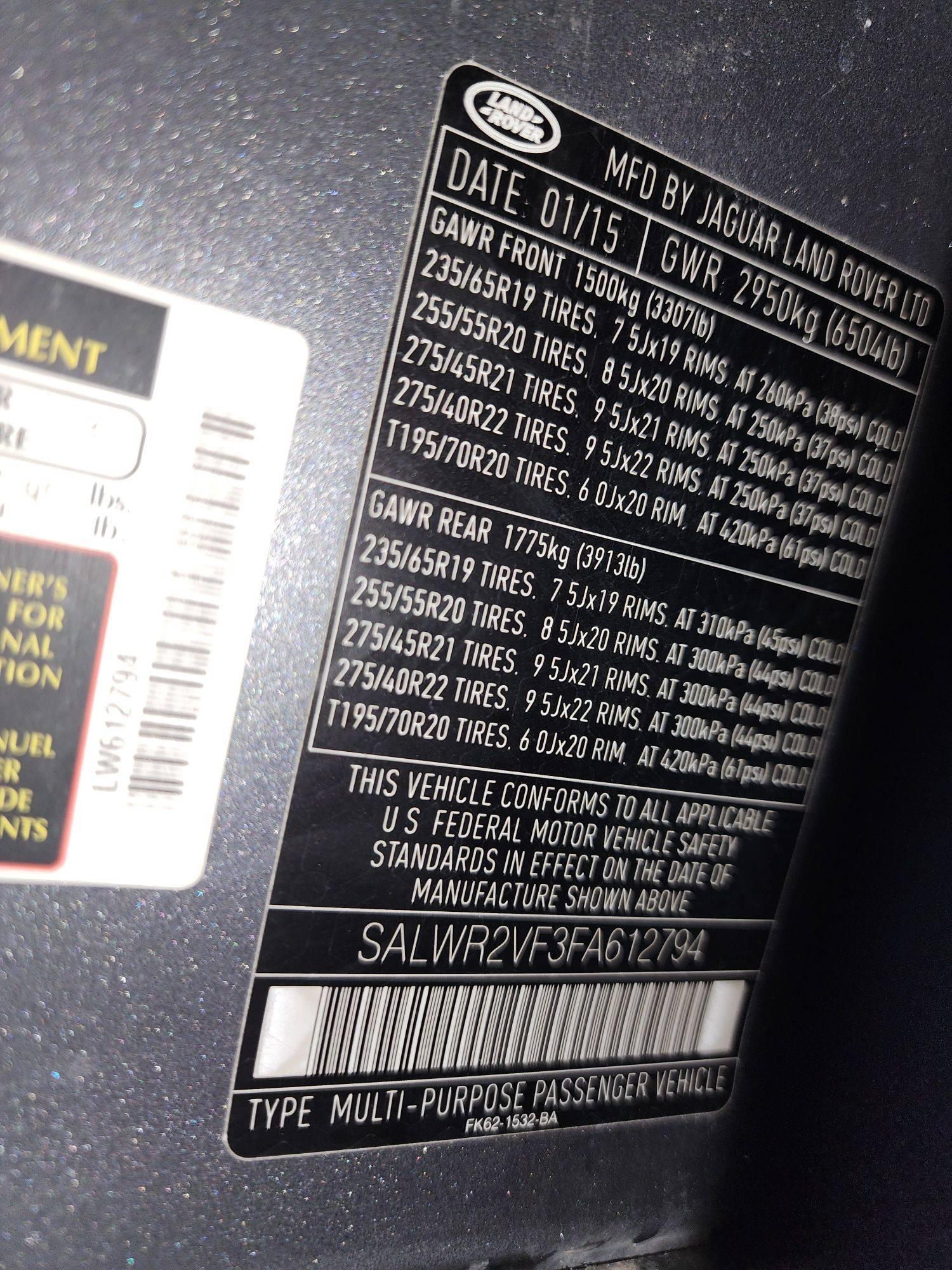 LAND ROVER RANGE ROVER SPORT 2015 - Marhaba Auction Used Cars - Image 11