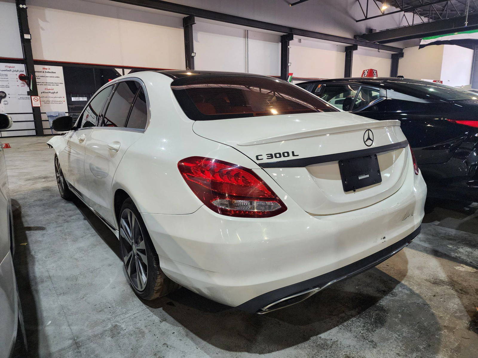 MERCEDES BENZ C300 2015 - Marhaba Auction Used Cars - Image 4