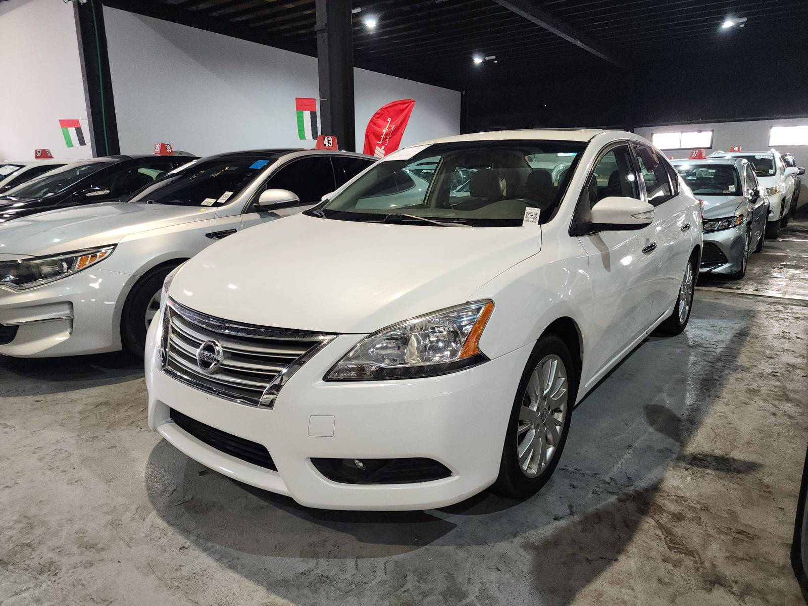 2013 NISSAN SENTRA — 154039 Miles — Lot 724224 — Al Quoz - Marhaba Auctions Used Cars - Image 3