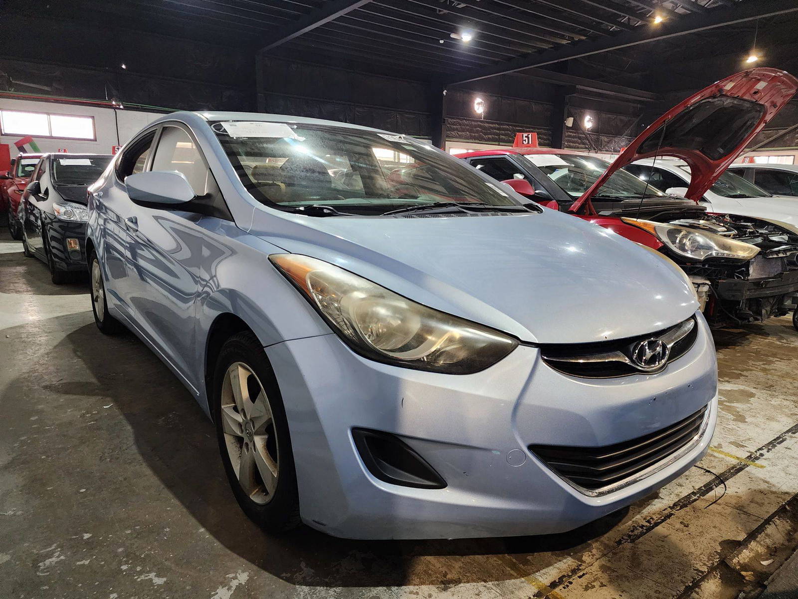 2011 HYUNDAI ELANTRA — 185450 Miles — Lot 71646994 — Al Quoz - Marhaba Auctions Used Cars - Image 3