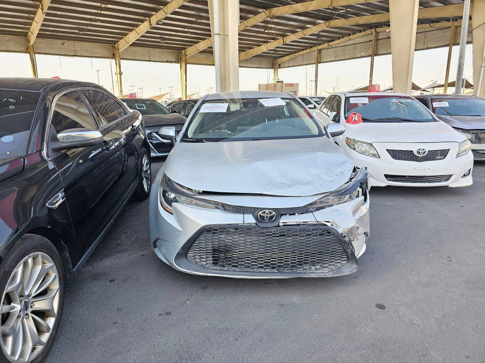2021 TOYOTA COROLLA — sold — 112706 Miles — Lot 0MP192244 — Souq - Marhaba Auctions Used Cars - Image 3