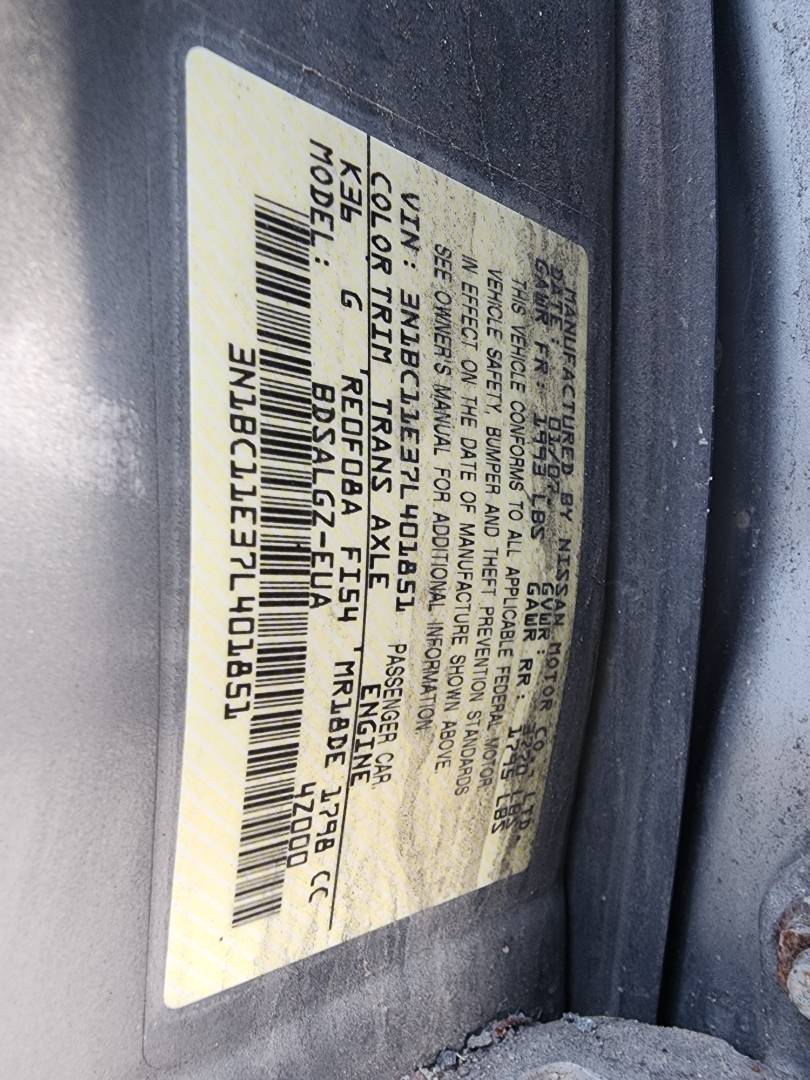 2007 NISSAN VERSA — 204088 Miles — Lot 38639607 - Marhaba Auctions Used Cars - Image 4