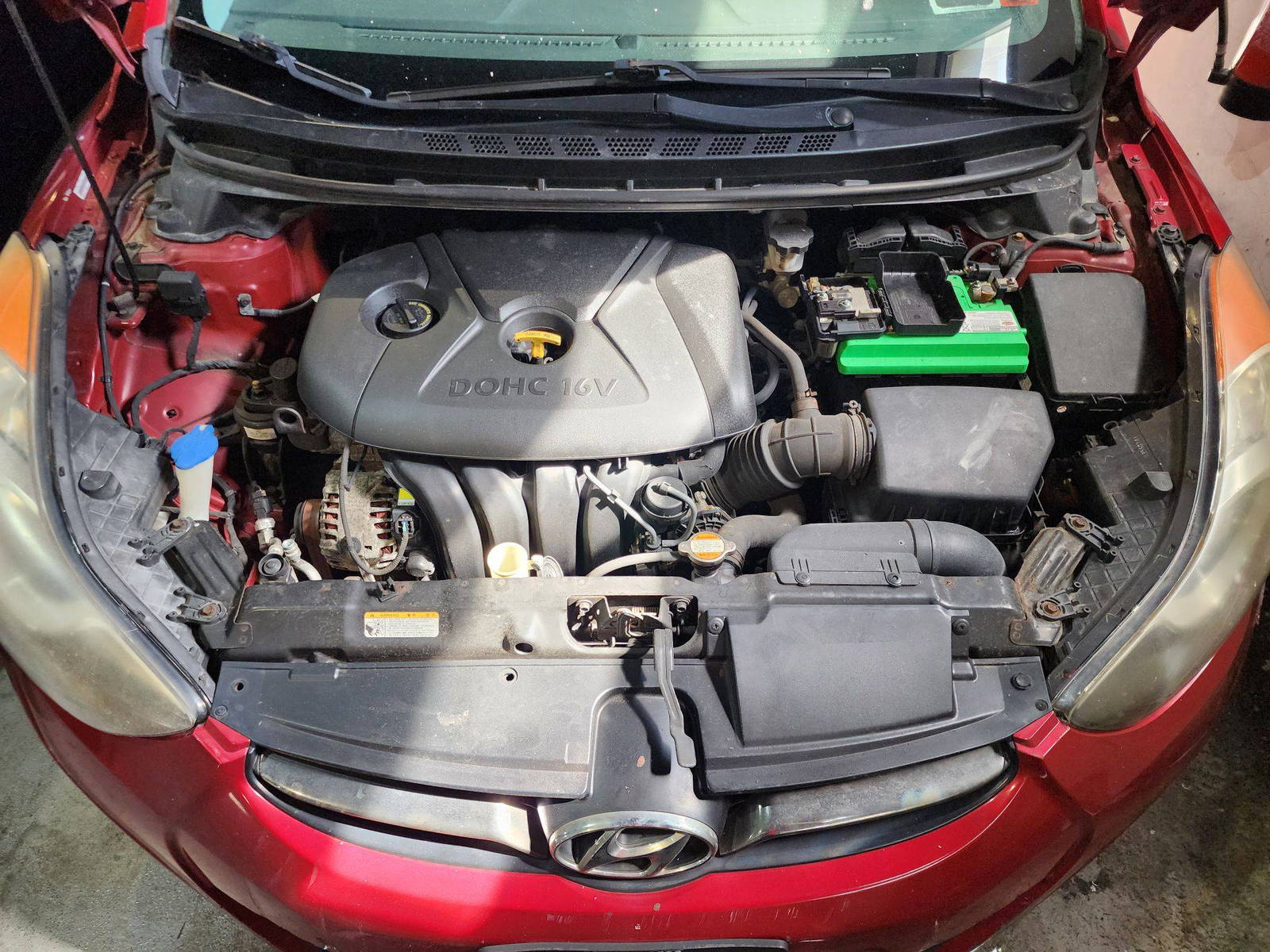 2011 HYUNDAI ELANTRA — 128402 Miles — Lot 57298055 — Al Quoz - Marhaba Auctions Used Cars - Image 13