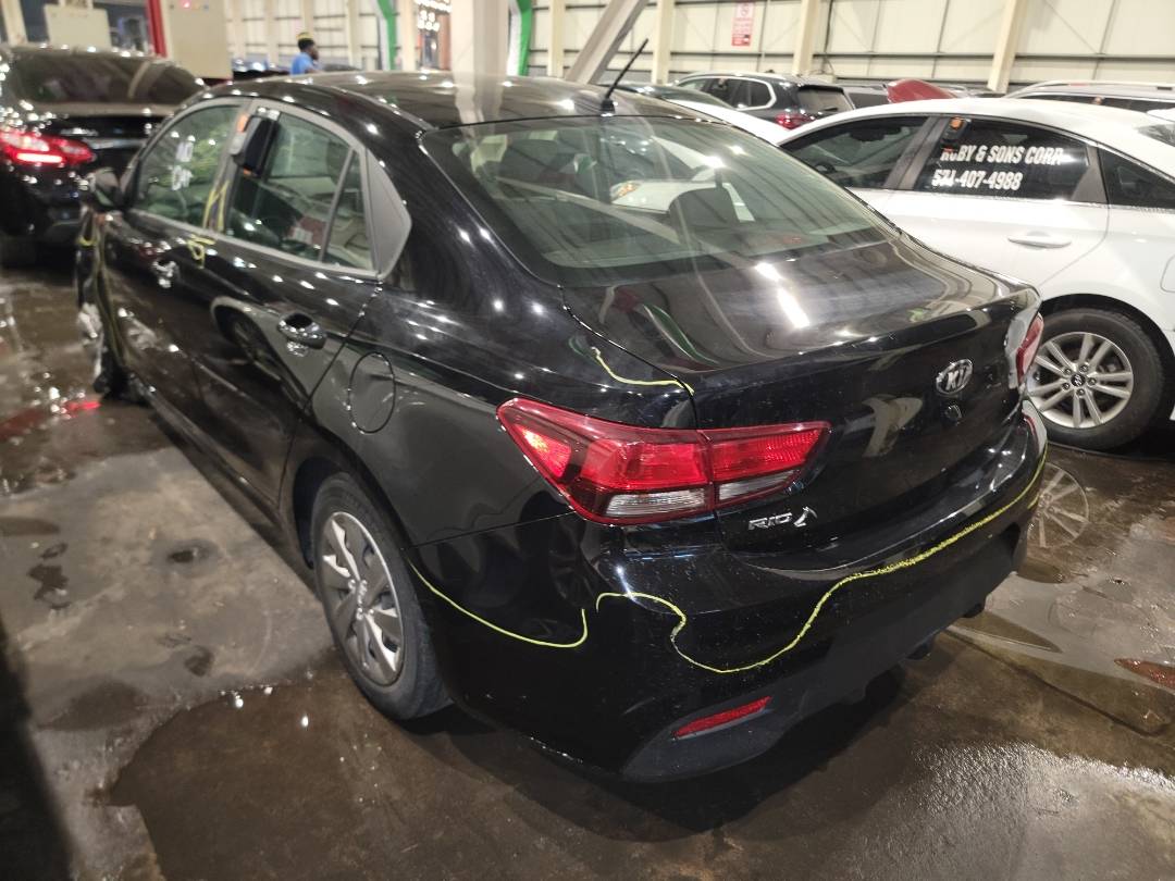 2019 KIA RIO — 91639 Miles — Lot 37113889 - Marhaba Auctions Used Cars - Image 3