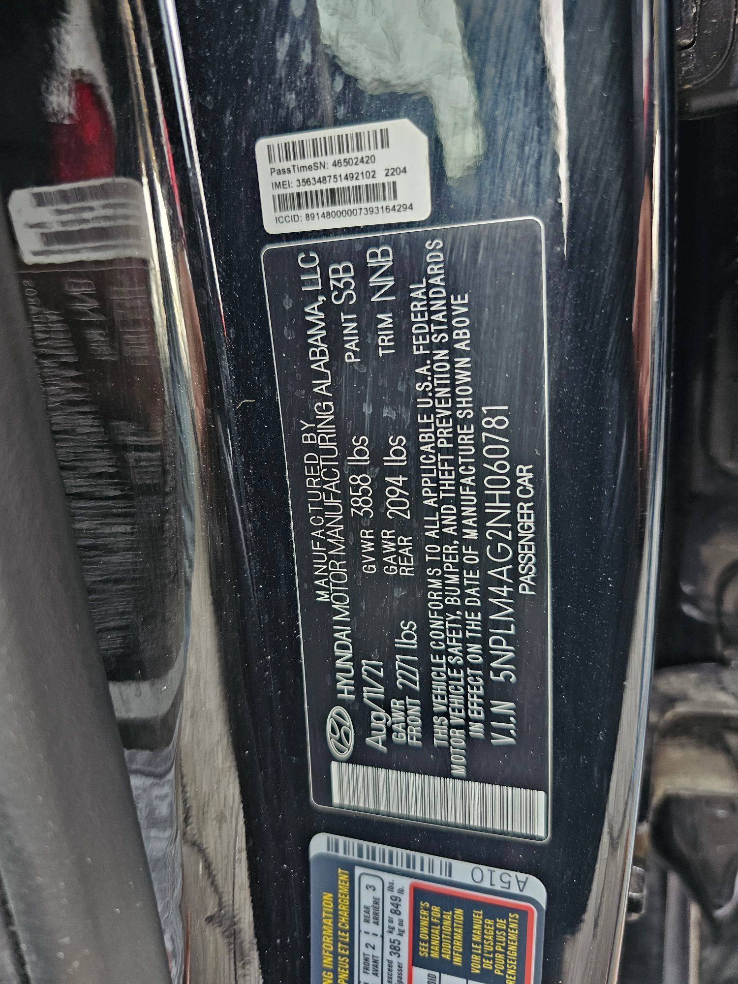 2022 HYUNDAI ELANTRA — 99460 Miles — Lot 2NH060781 — Souq - Marhaba Auctions Used Cars - Image 9
