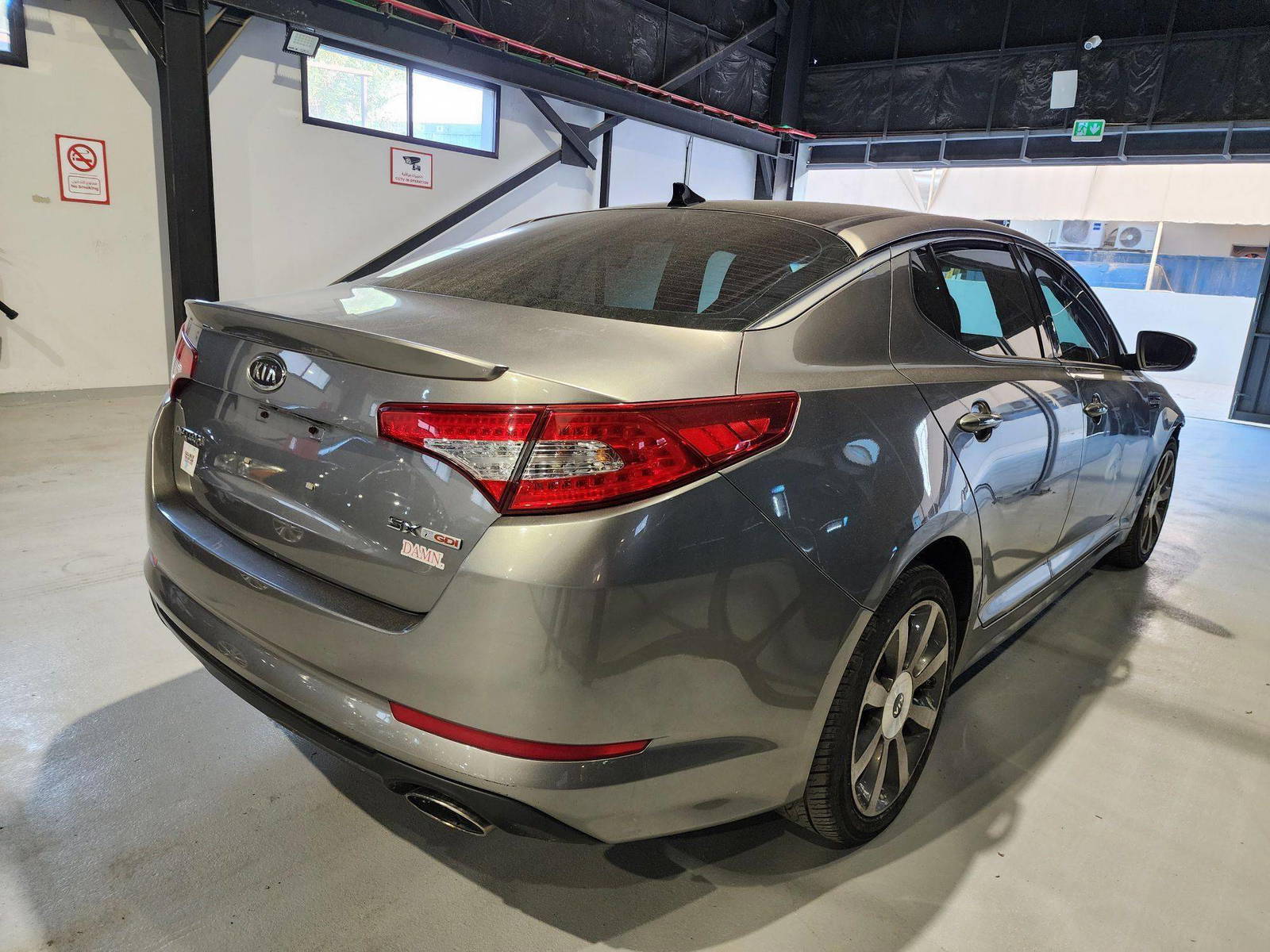 2012 KIA OPTIMA — 115991 Miles — Lot 8910 — Al Quoz - Marhaba Auctions Used Cars - Image 3