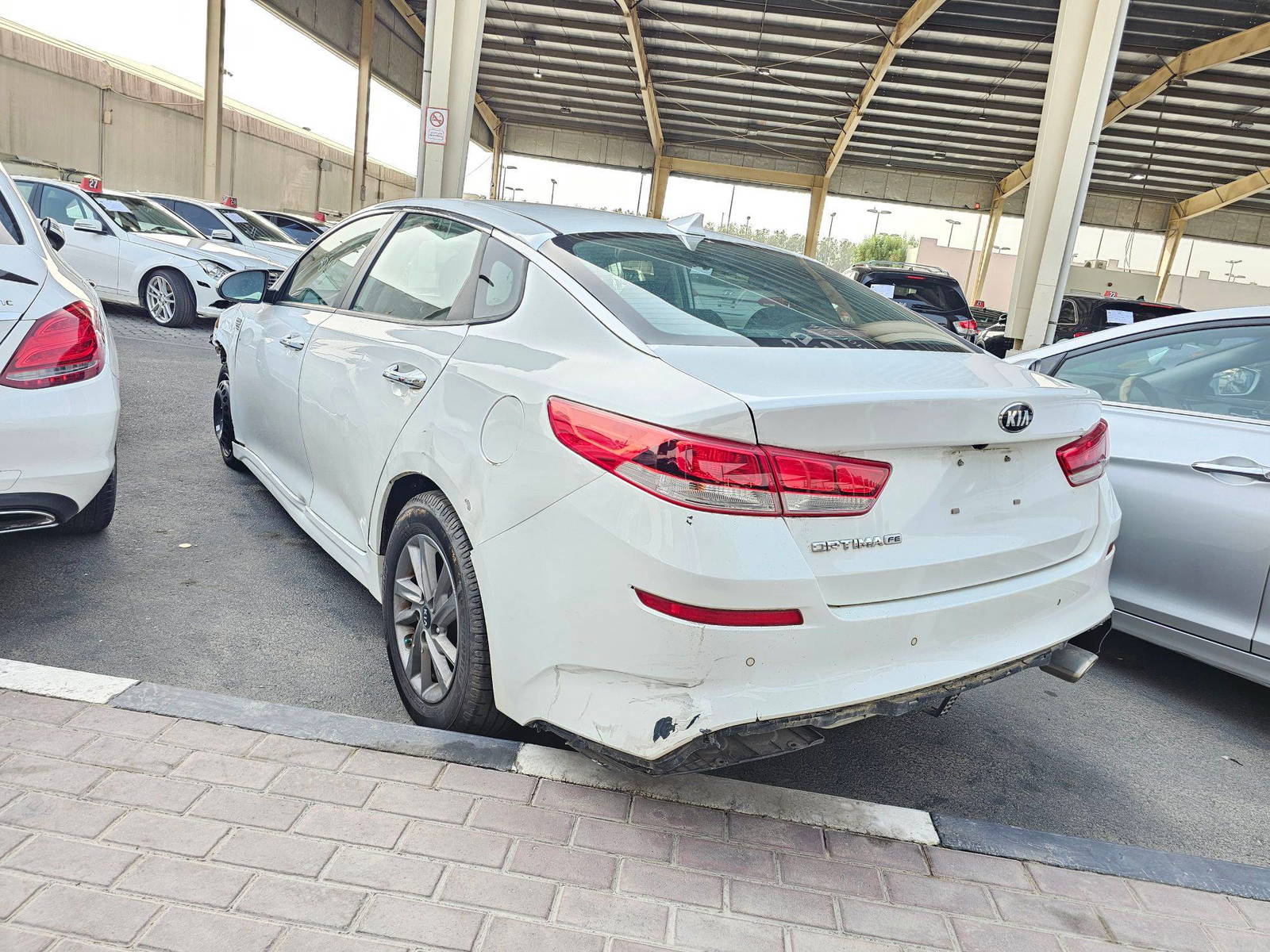 2020 KIA OPTIMA — 87414 Miles — Lot 0LG428589 — Souq - Marhaba Auctions Used Cars - Image 3