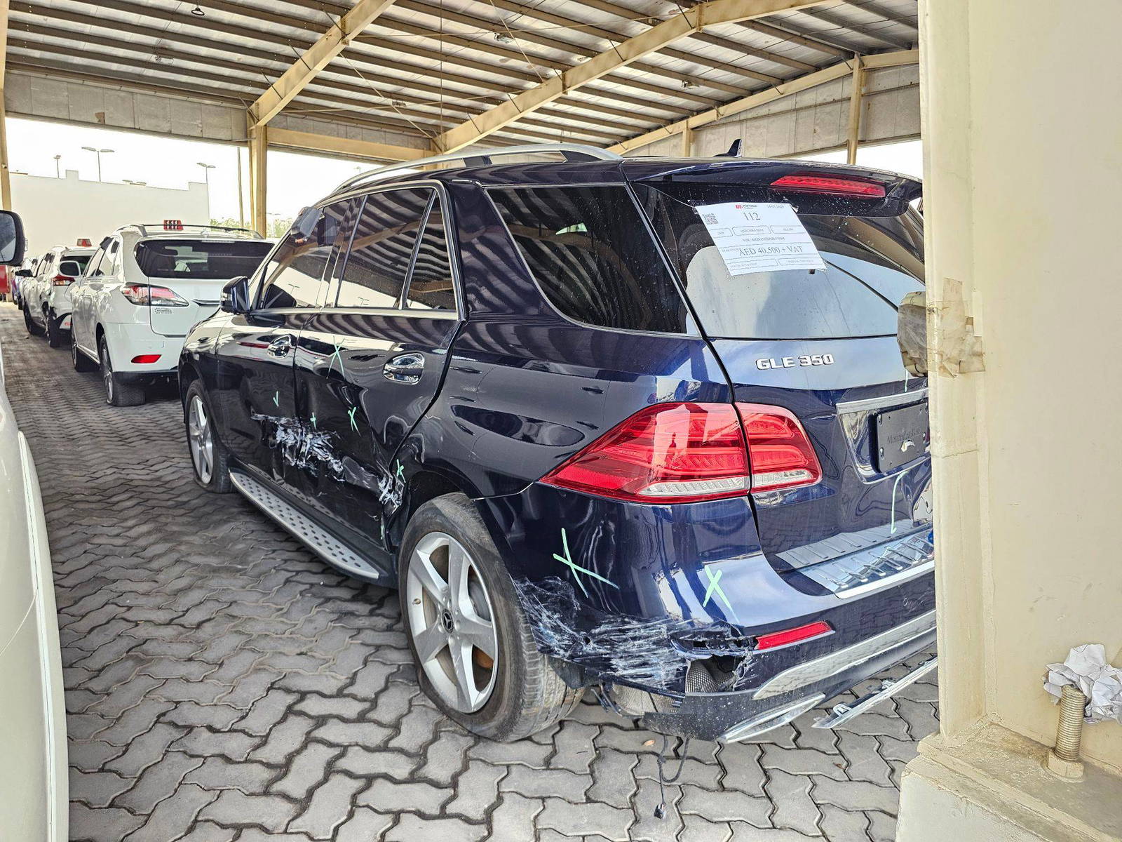 2018 MERCEDES BENZ GLE 350 — 74995 Miles — Lot 44131375 — Main - Marhaba Auctions Used Cars - Image 3