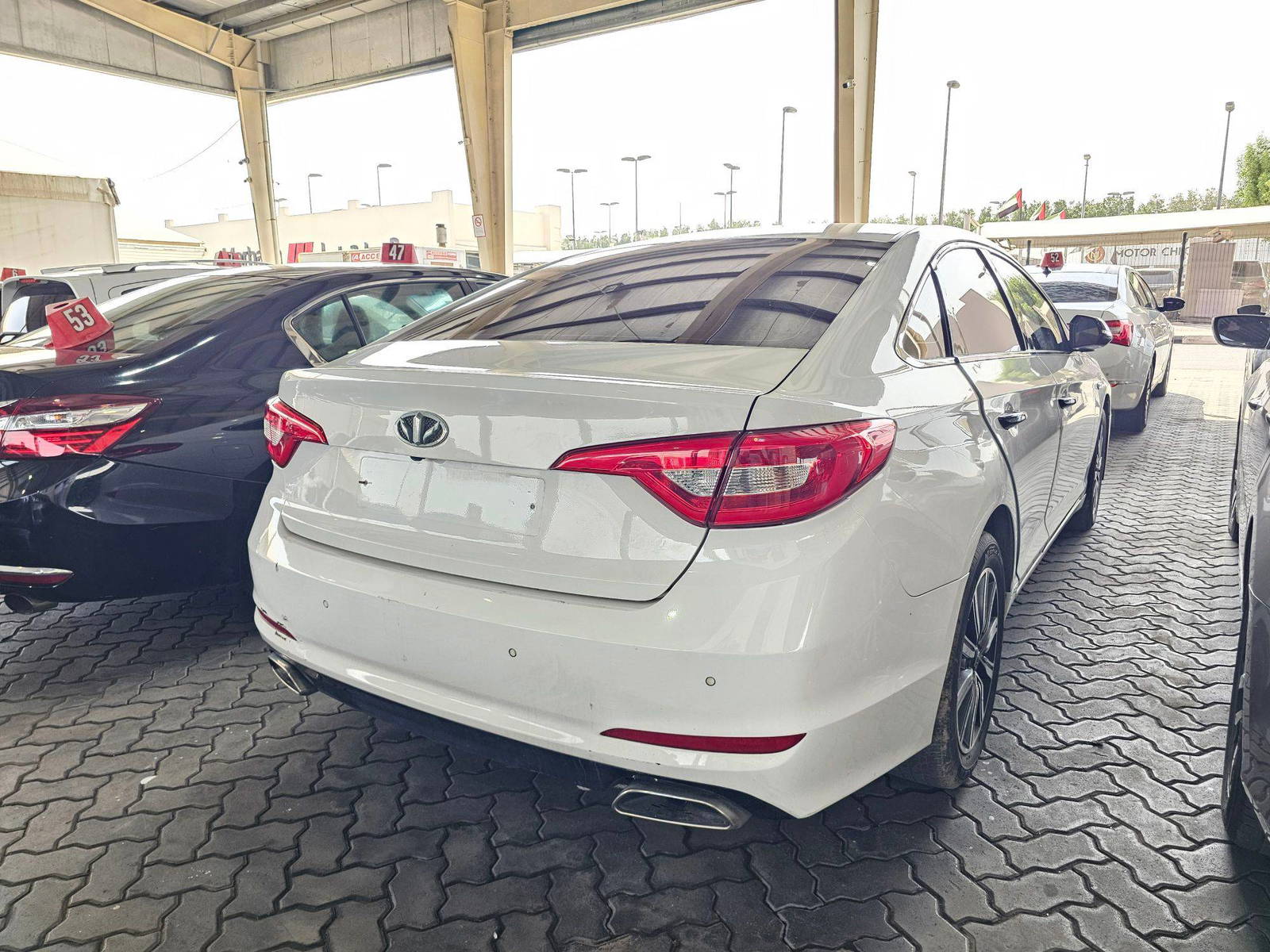 2015 HYUNDAI SONATA — 220893 KM — Lot 046590 — Main - Marhaba Auctions Used Cars - Image 3