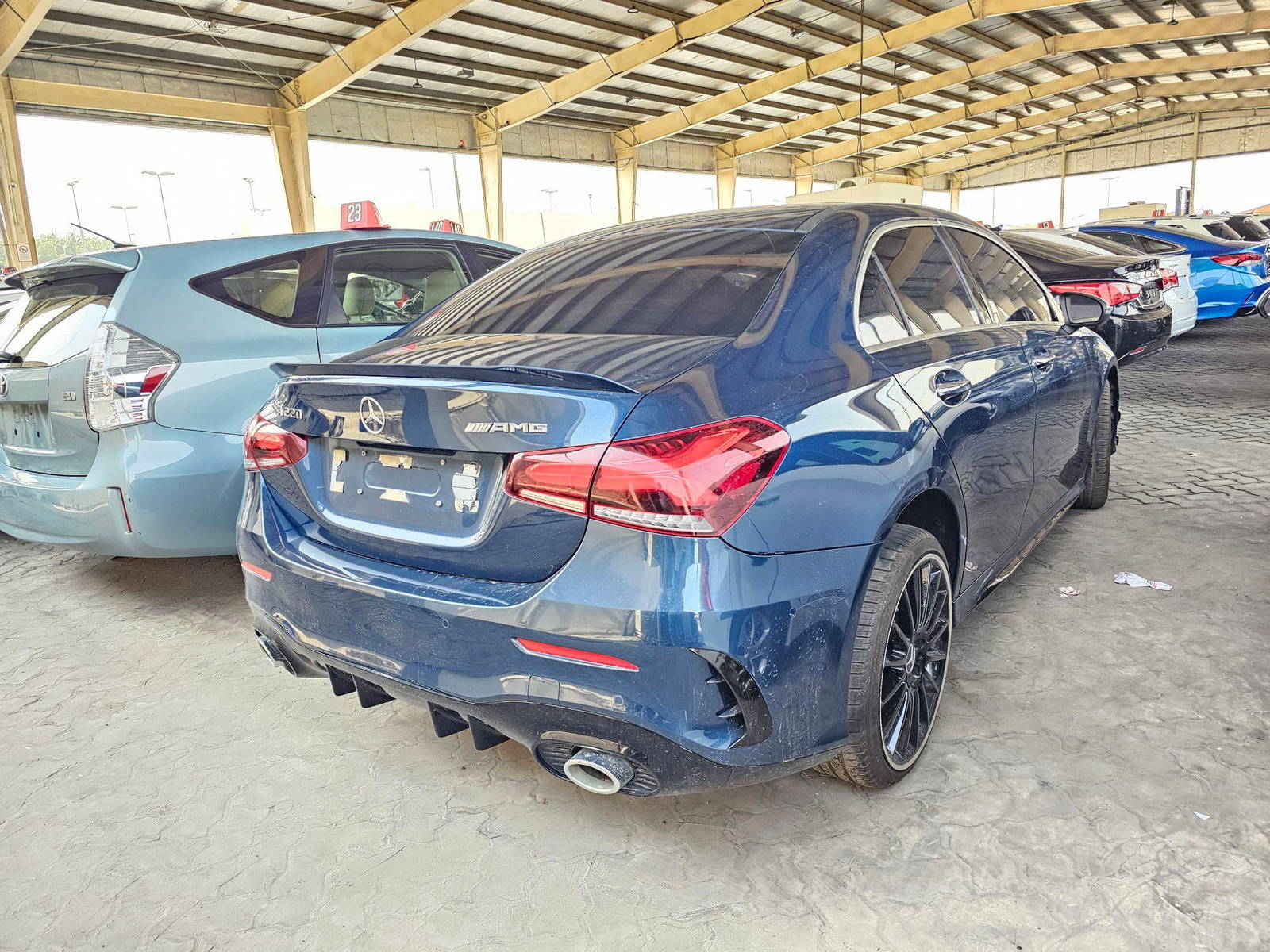 2021 MERCEDES BENZ A220 — 62501 KM — Lot 0MJ267607 — Souq - Marhaba Auctions Used Cars - Image 3