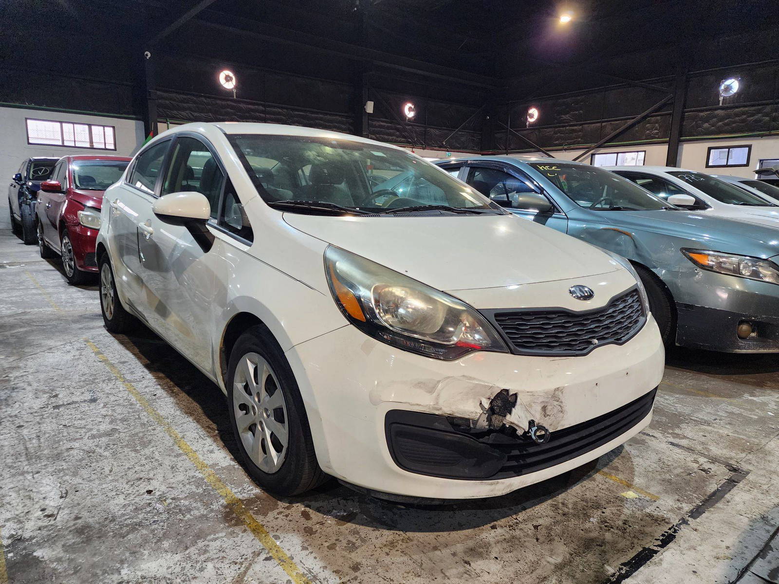 2015 KIA RIO — 118104 Miles — Lot 214578 — Al Quoz - Marhaba Auctions Used Cars - Image 4