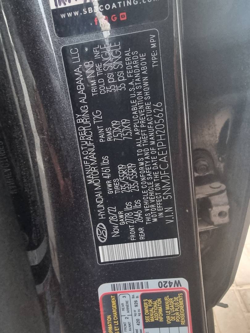 HYUNDAI TUCSON 2023 - Marhaba Auction Used Cars - Image 10