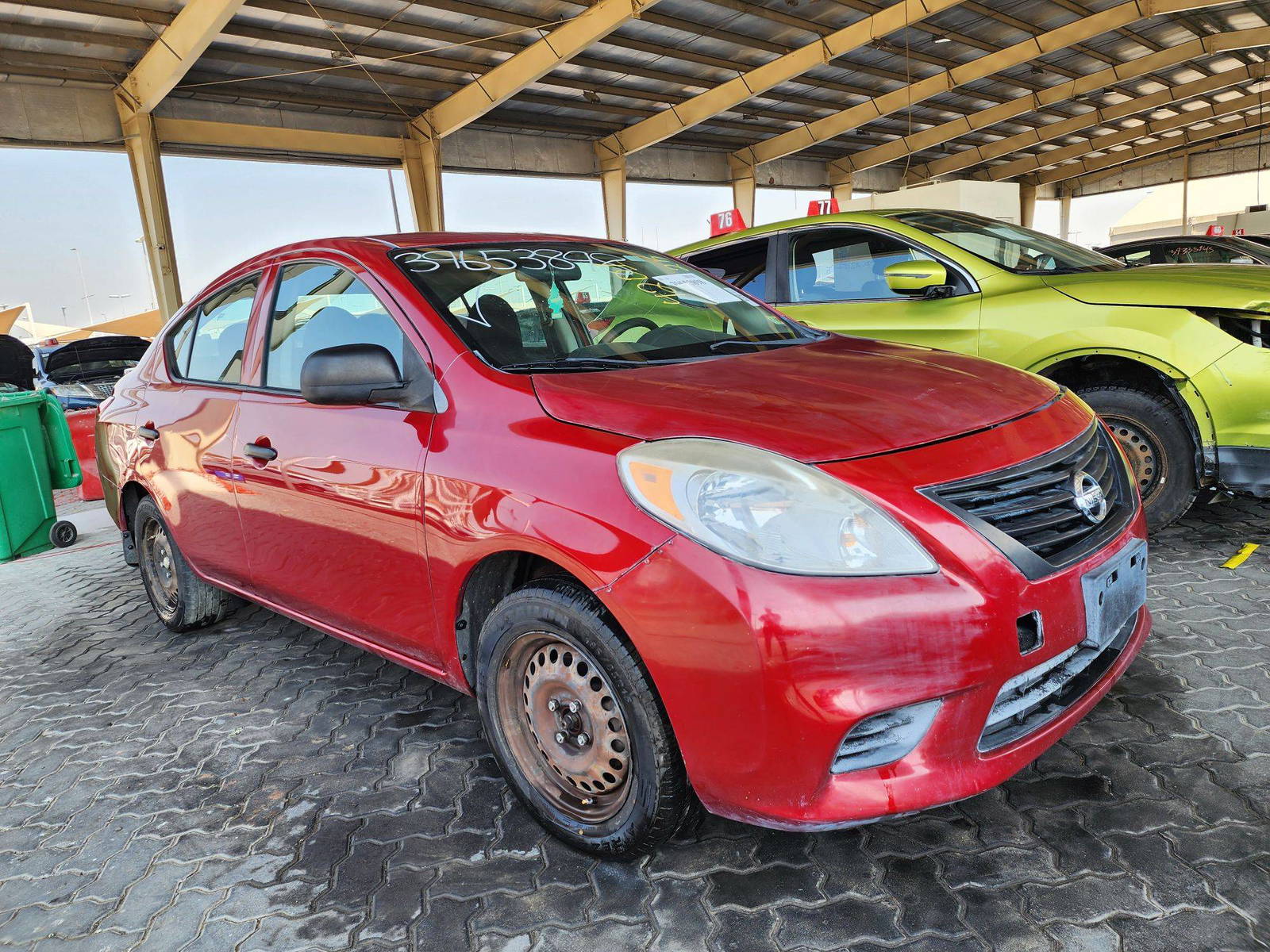 2013 NISSAN VERSA — 158980 Miles — Lot 6DL85420 — Souq - Marhaba Auctions Used Cars - Image 5