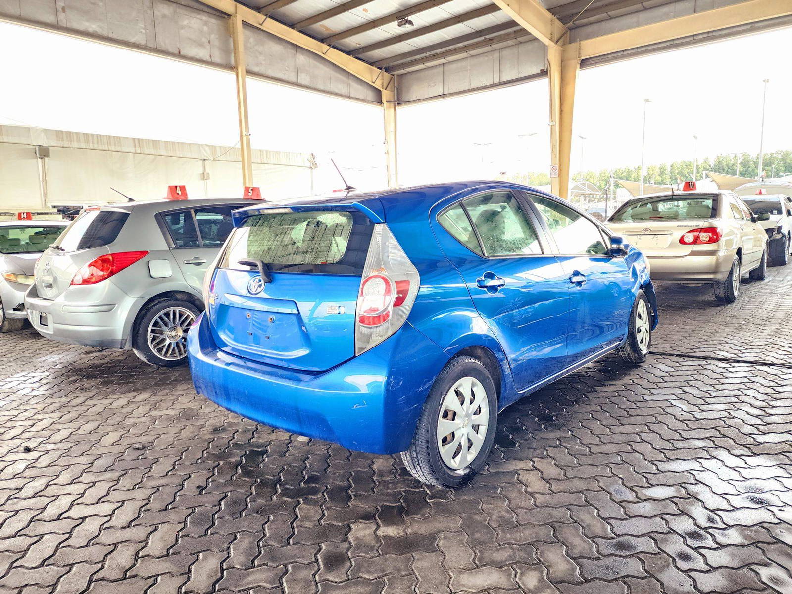 2012 TOYOTA PRIUS C — 181763 Miles — Lot 72441114 — Souq - Marhaba Auctions Used Cars - Image 3
