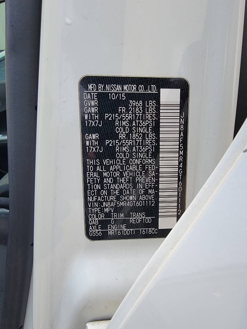 2016 NISSAN JUKE — 153700 Miles — Lot T601112 — Main - Marhaba Auctions Used Cars - Image 10