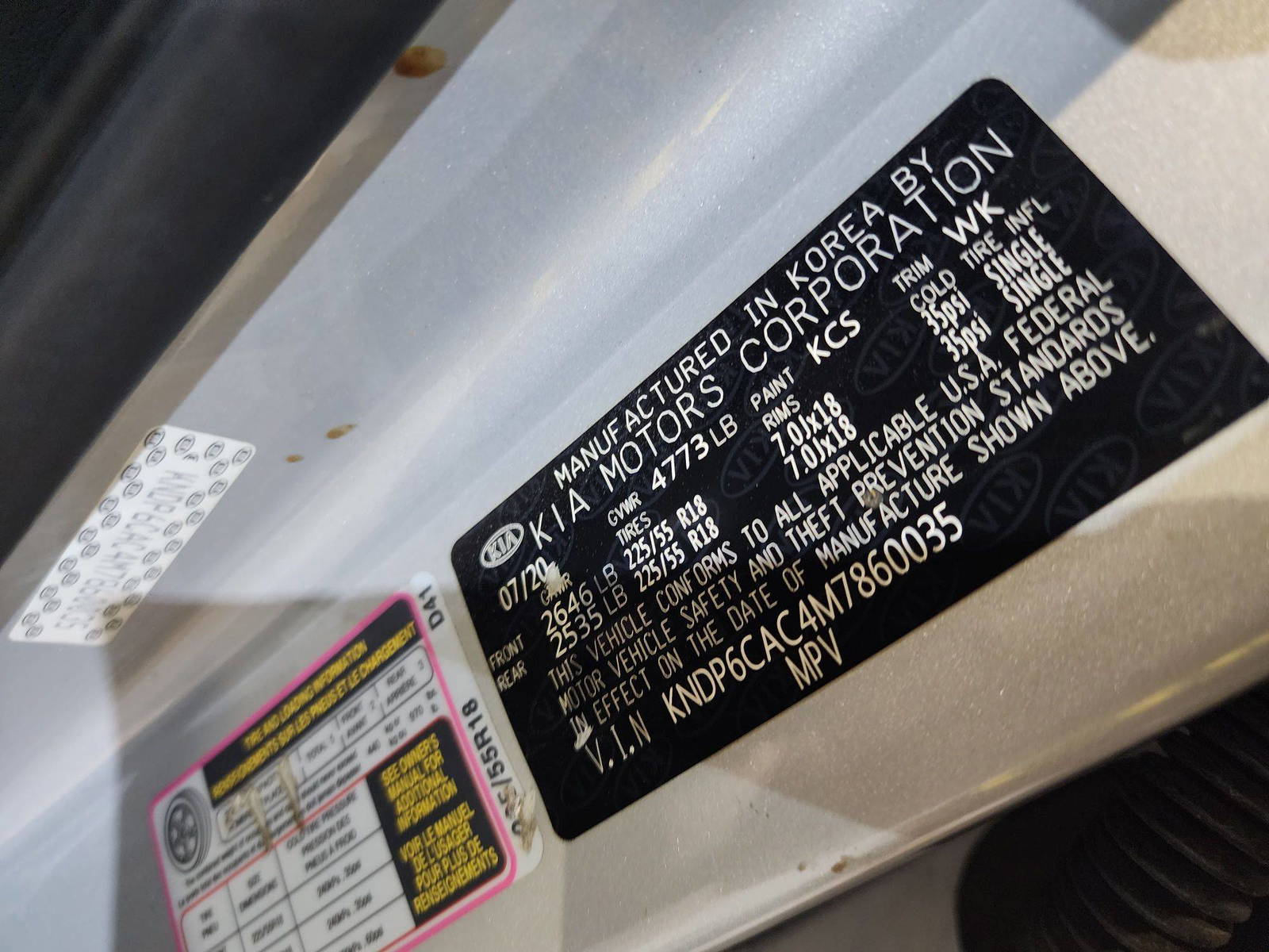 KIA SPORTAGE 2021 - Marhaba Auction Used Cars - Image 12