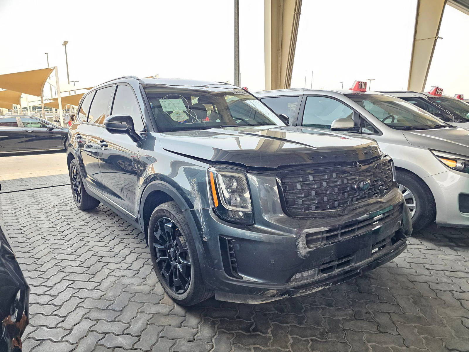 2021 KIA TELLURIDE — 79904 KM — Lot 80647584 — Souq - Marhaba Auctions Used Cars - Image 4