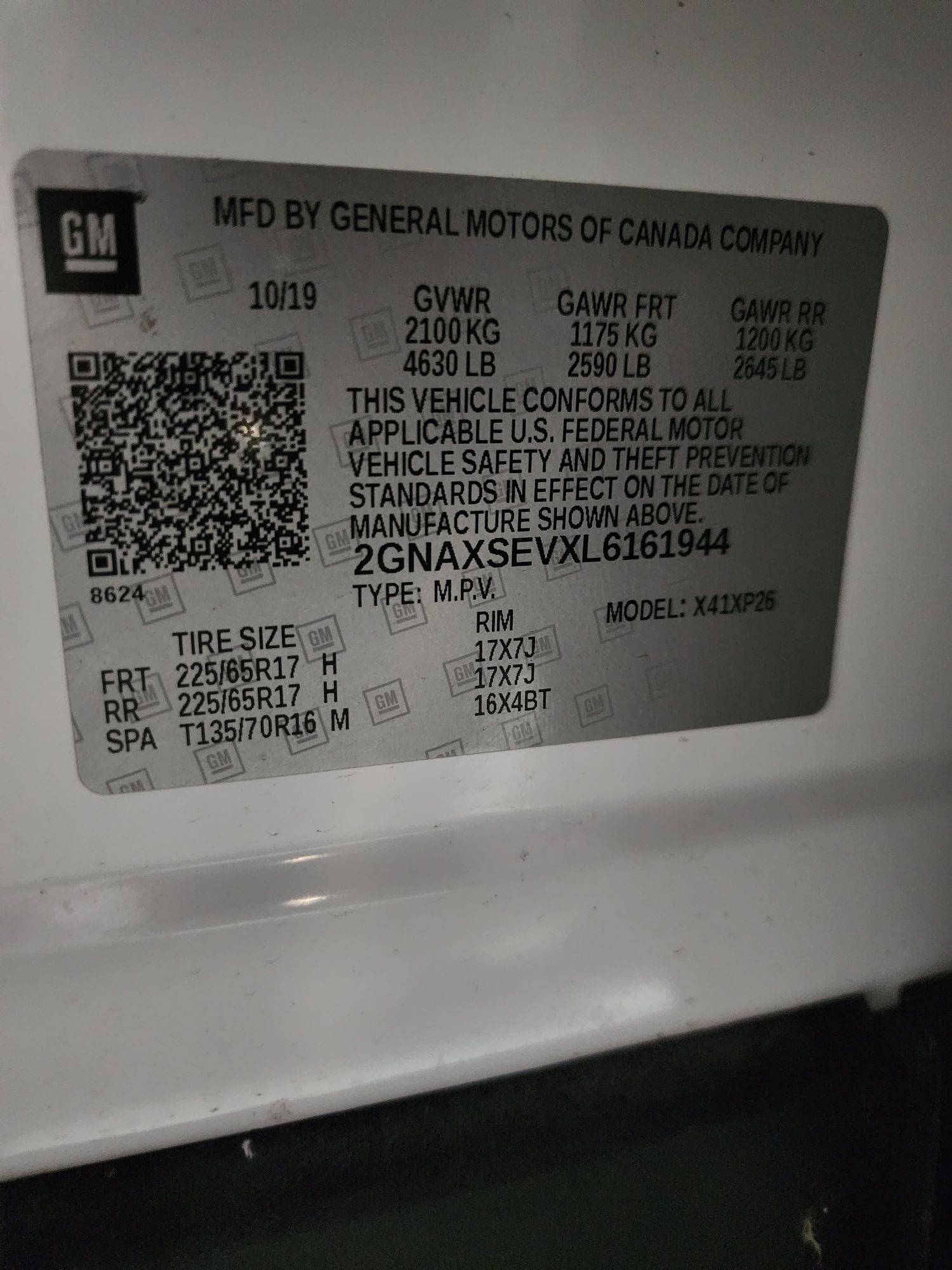 CHEVROLET EQUINOX 2020 - Marhaba Auction Used Cars - Image 9