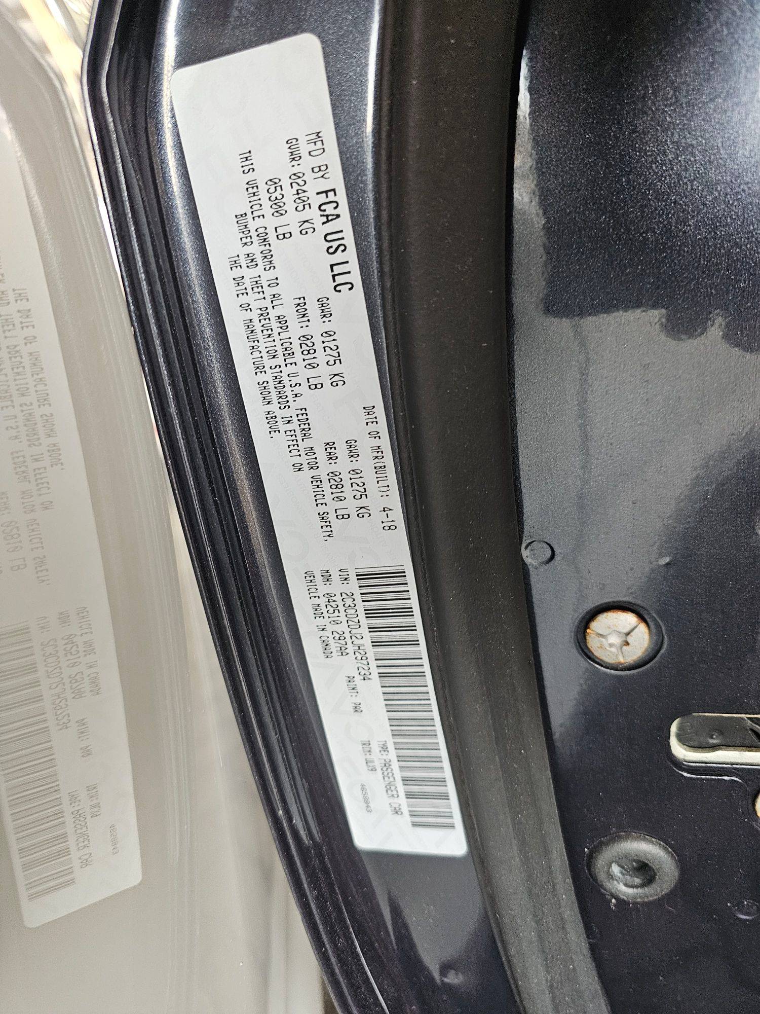 DODGE CHALLENGER 2018 - Marhaba Auction Used Cars - Image 10