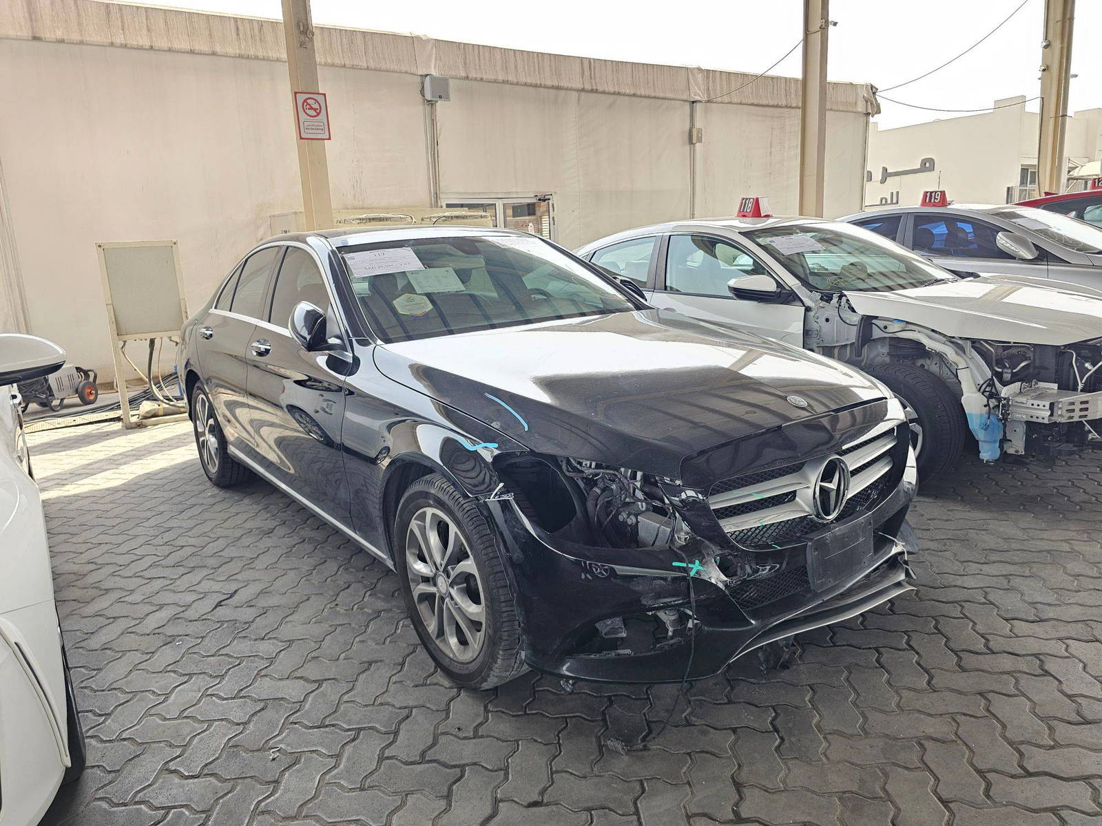 MERCEDES BENZ C300 2015 - Marhaba Auction Used Cars - Image 4