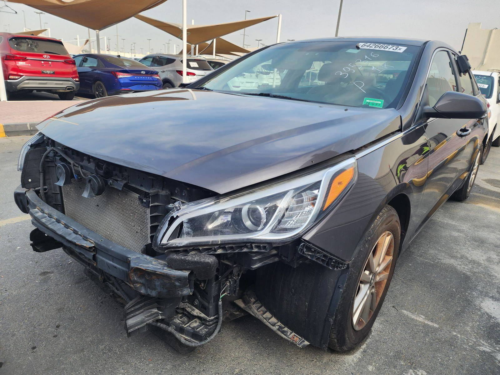 2016 HYUNDAI SONATA — 123121 Miles — Lot 395316 - Marhaba Auctions Used Cars - Image 5