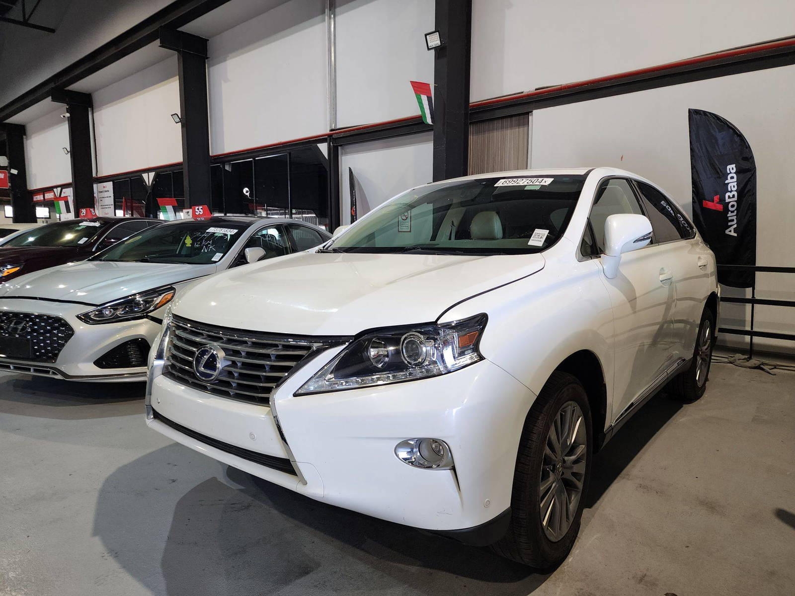 2013 LEXUS RX 450H — 191270 Miles — Lot 69927504 — Al Quoz - Marhaba Auctions Used Cars - Image 3