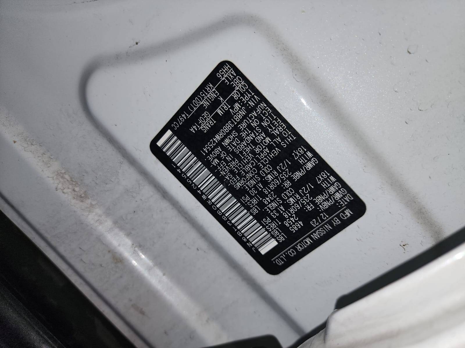 NISSAN ROGUE 2024 - Marhaba Auction Used Cars - Image 9