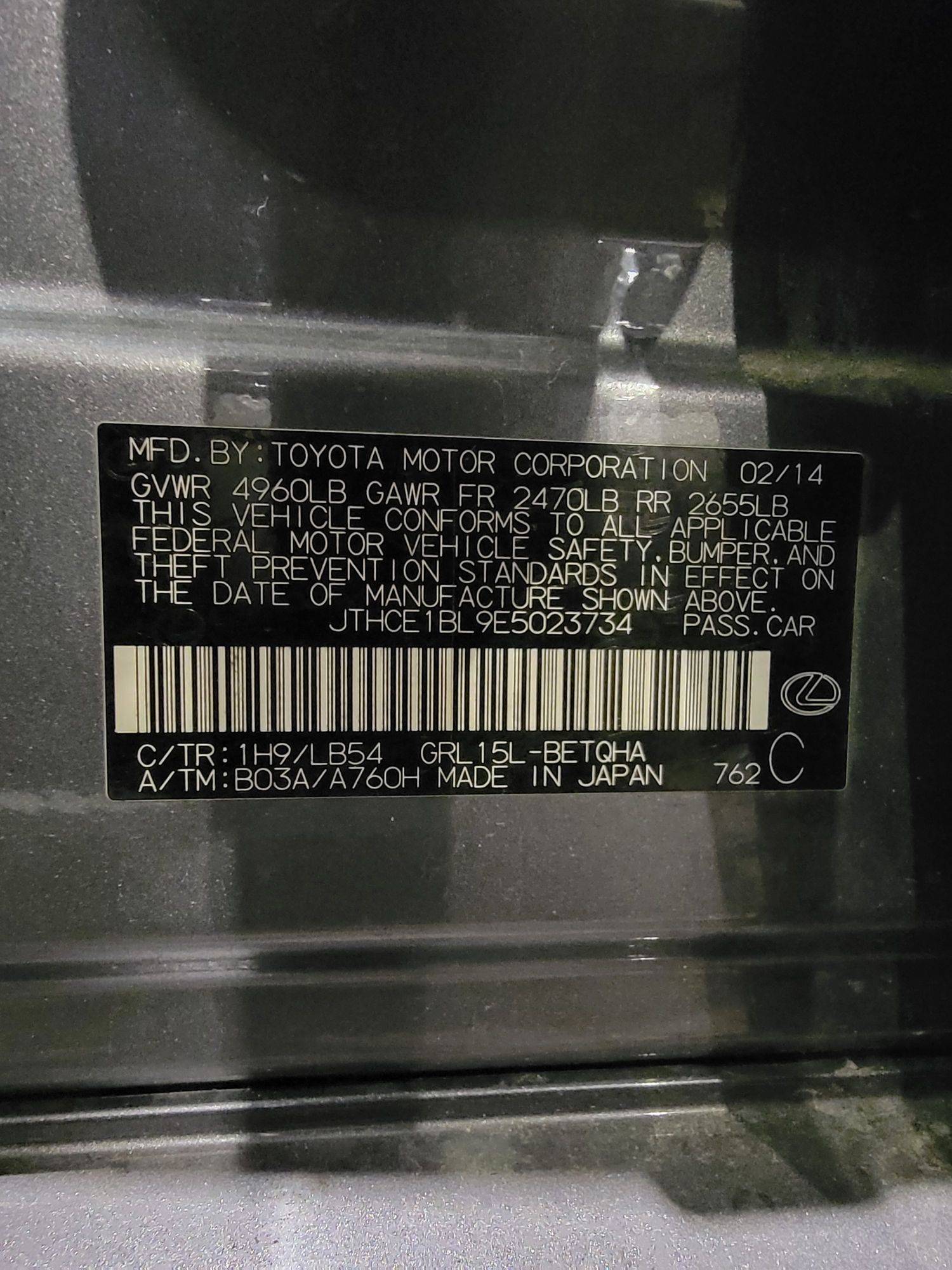 LEXUS GS 350 2014 - Marhaba Auction Used Cars - Image 11