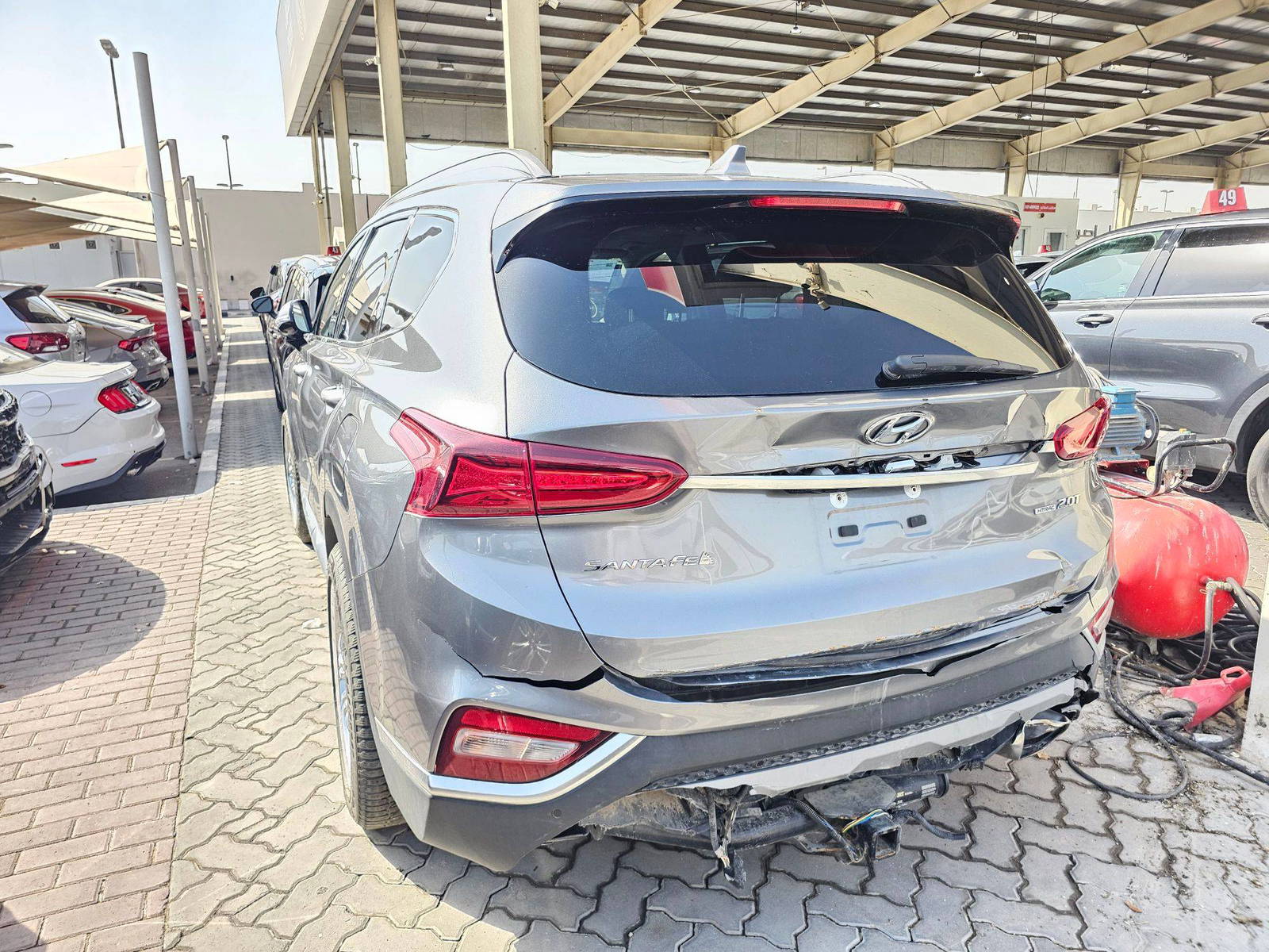 2019 HYUNDAI SANTA FE — 70924 Miles — Lot 3KH053538 — Souq - Marhaba Auctions Used Cars - Image 5