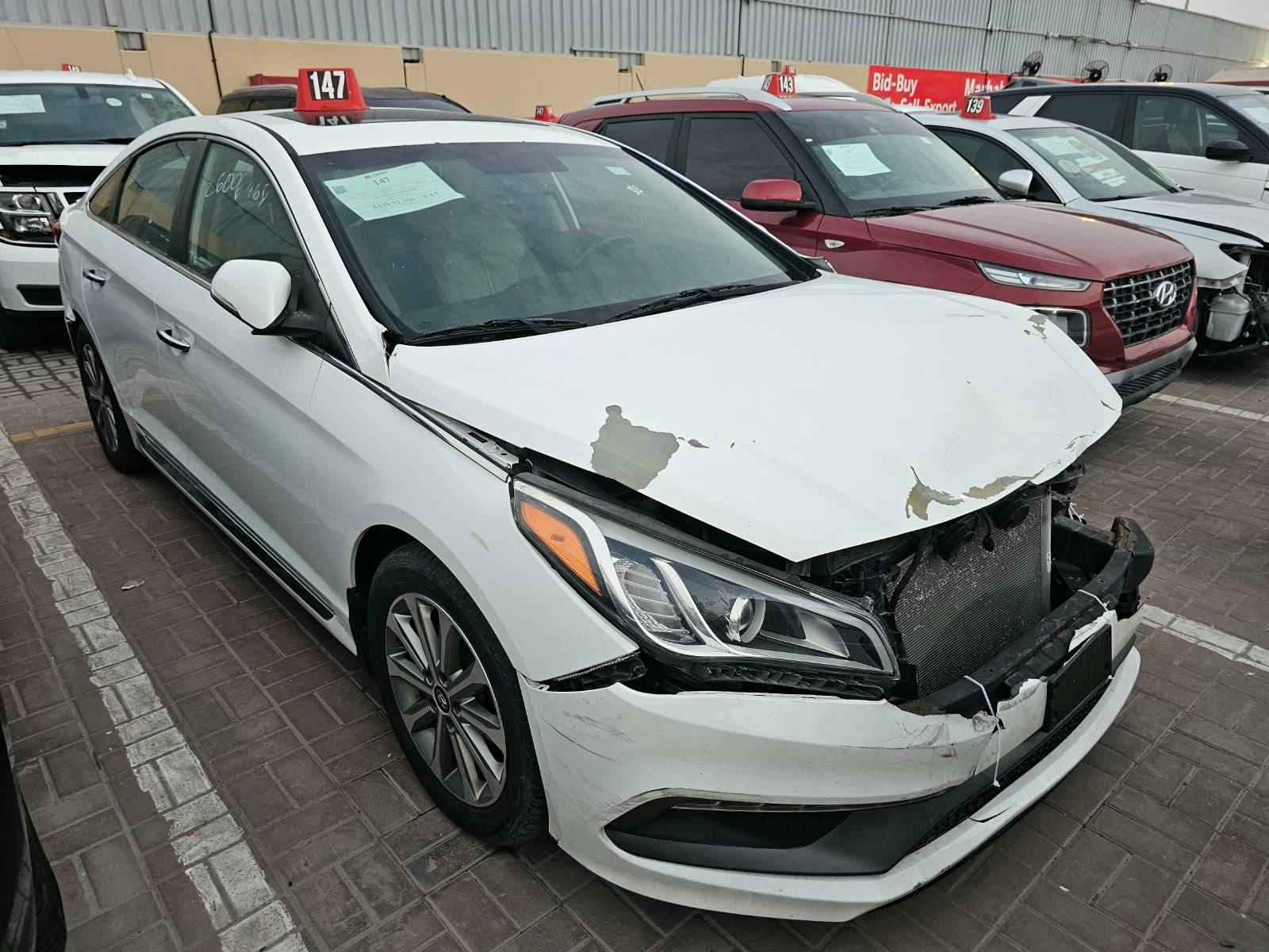 2017 HYUNDAI SONATA — 107 562 Miles — Lot 4HH478492 - Marhaba Auctions Used Cars - Image 6