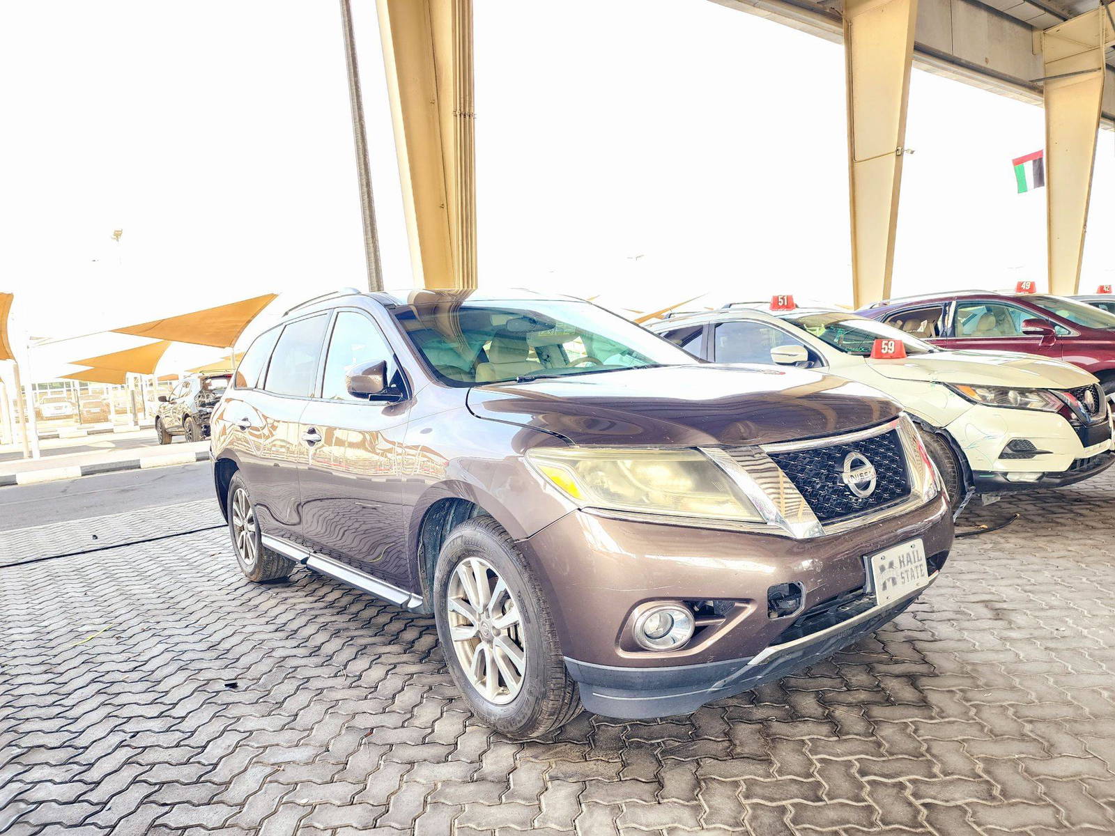 2015 NISSAN PATHFINDER — 125025 Miles — Lot FC616408 — Souq - Marhaba Auctions Used Cars - Image 5