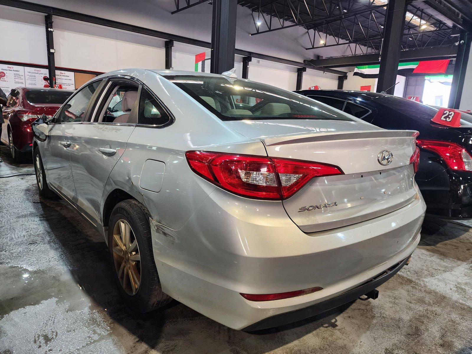 2017 HYUNDAI SONATA — 89123 Miles — Lot 38092074 — Al Quoz - Marhaba Auctions Used Cars - Image 4