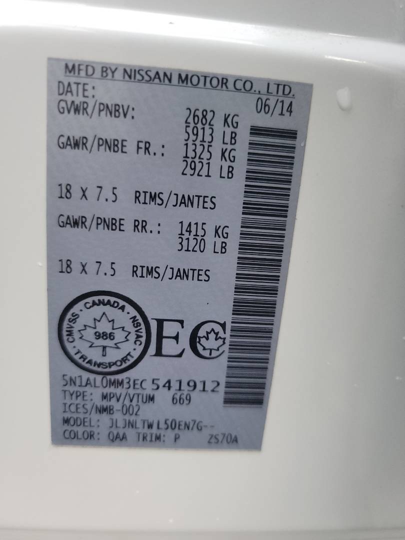 INFINITI QX60 2014 - Marhaba Auction Used Cars - Image 9