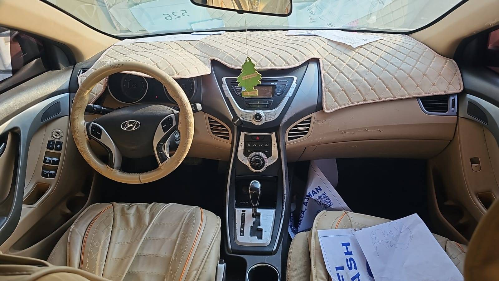 2012 HYUNDAI ELANTRA — 469378 KM — Lot 1C3CU452918 — Souq - Marhaba Auctions Used Cars - Image 7