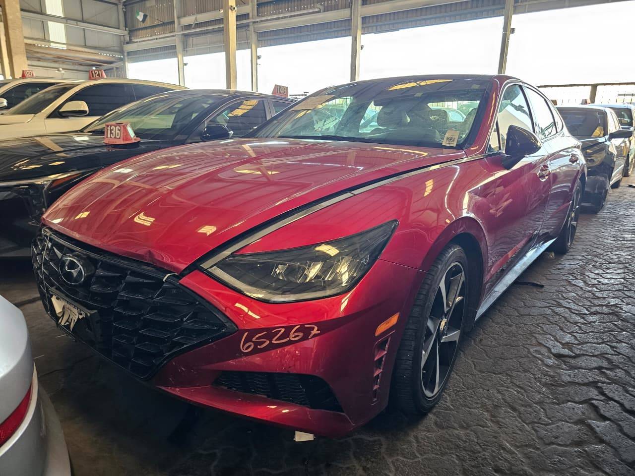 HYUNDAI SONATA 2021 - Marhaba Auction Used Cars - Image 9
