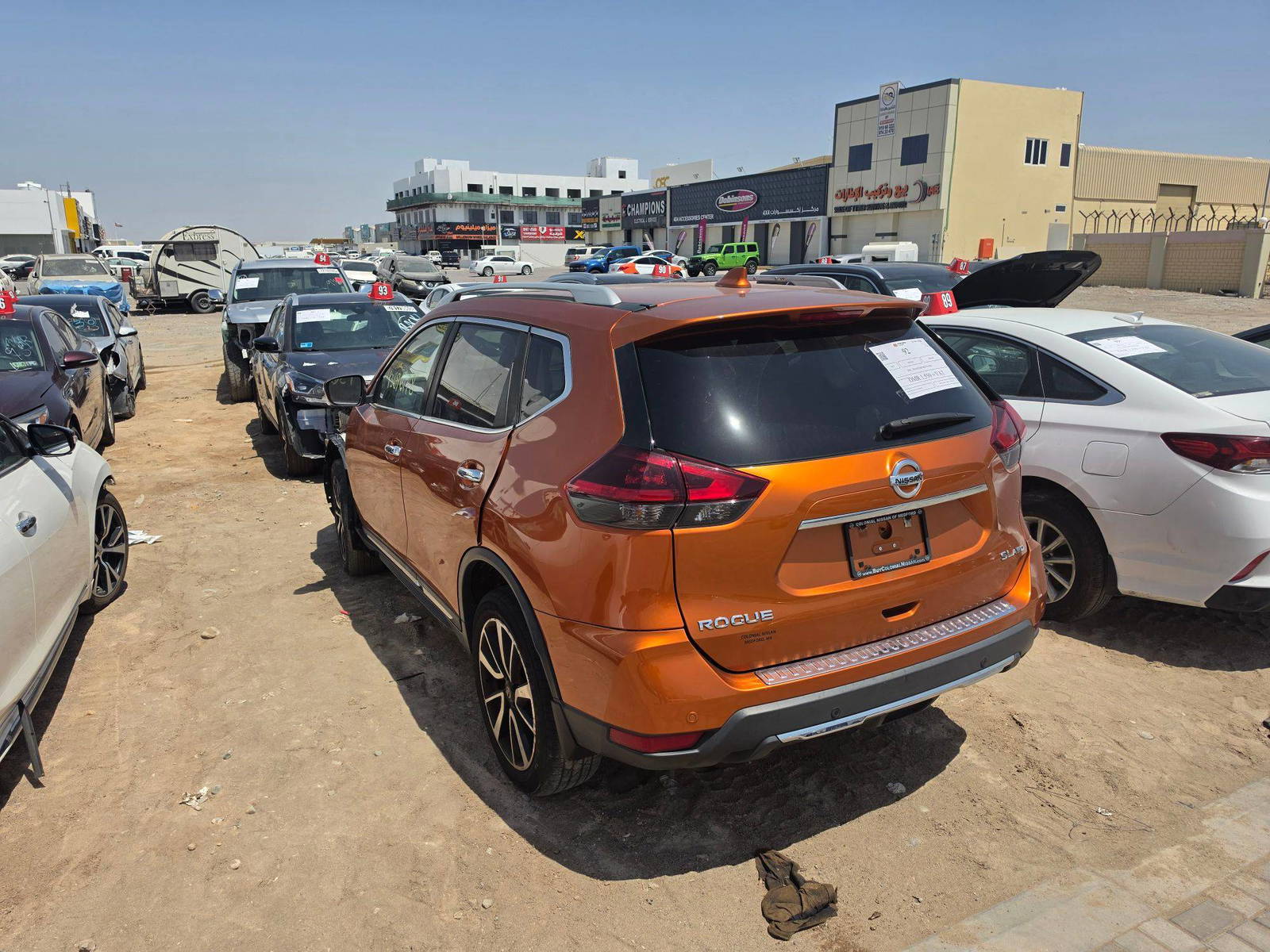 NISSAN ROGUE 2019 - Marhaba Auction Used Cars - Image 4