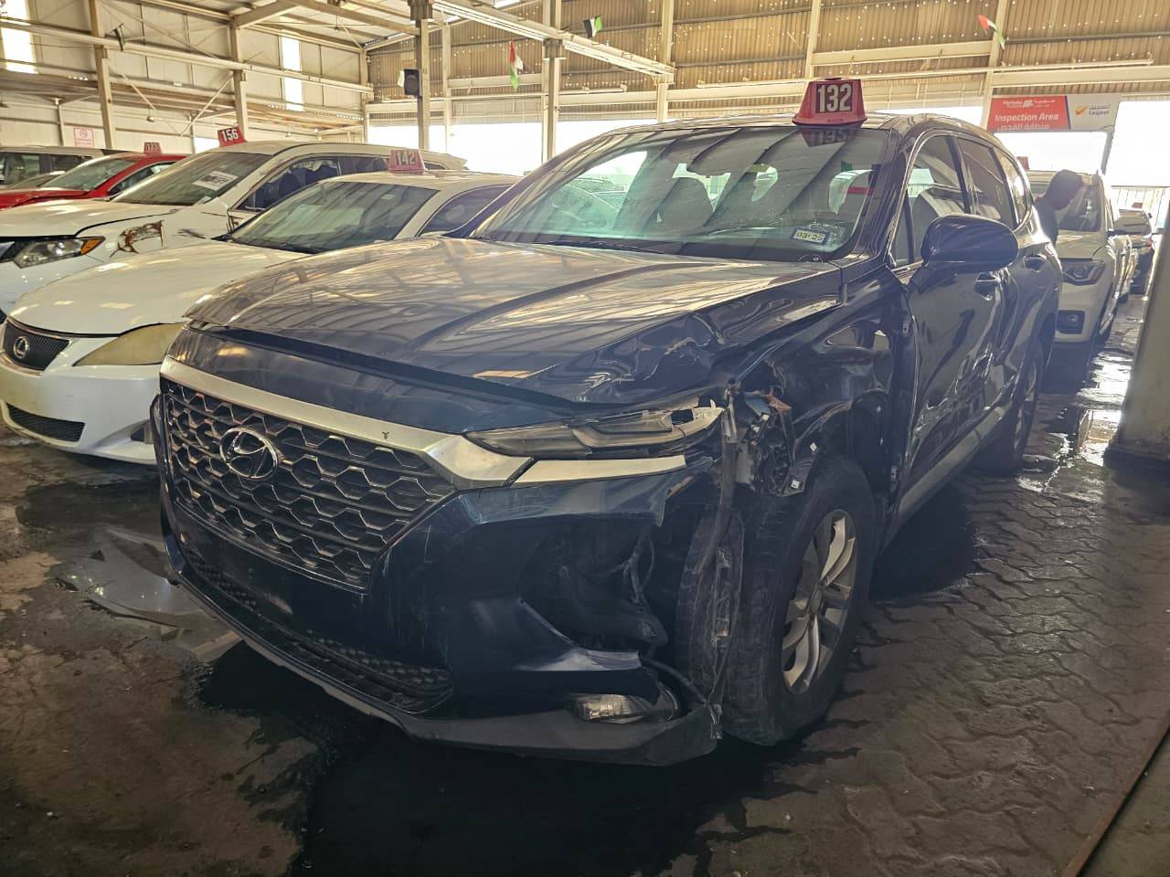 2020 HYUNDAI SANTA FE — 109652 Miles — Lot H204878 — Main - Marhaba Auctions Used Cars - Image 4