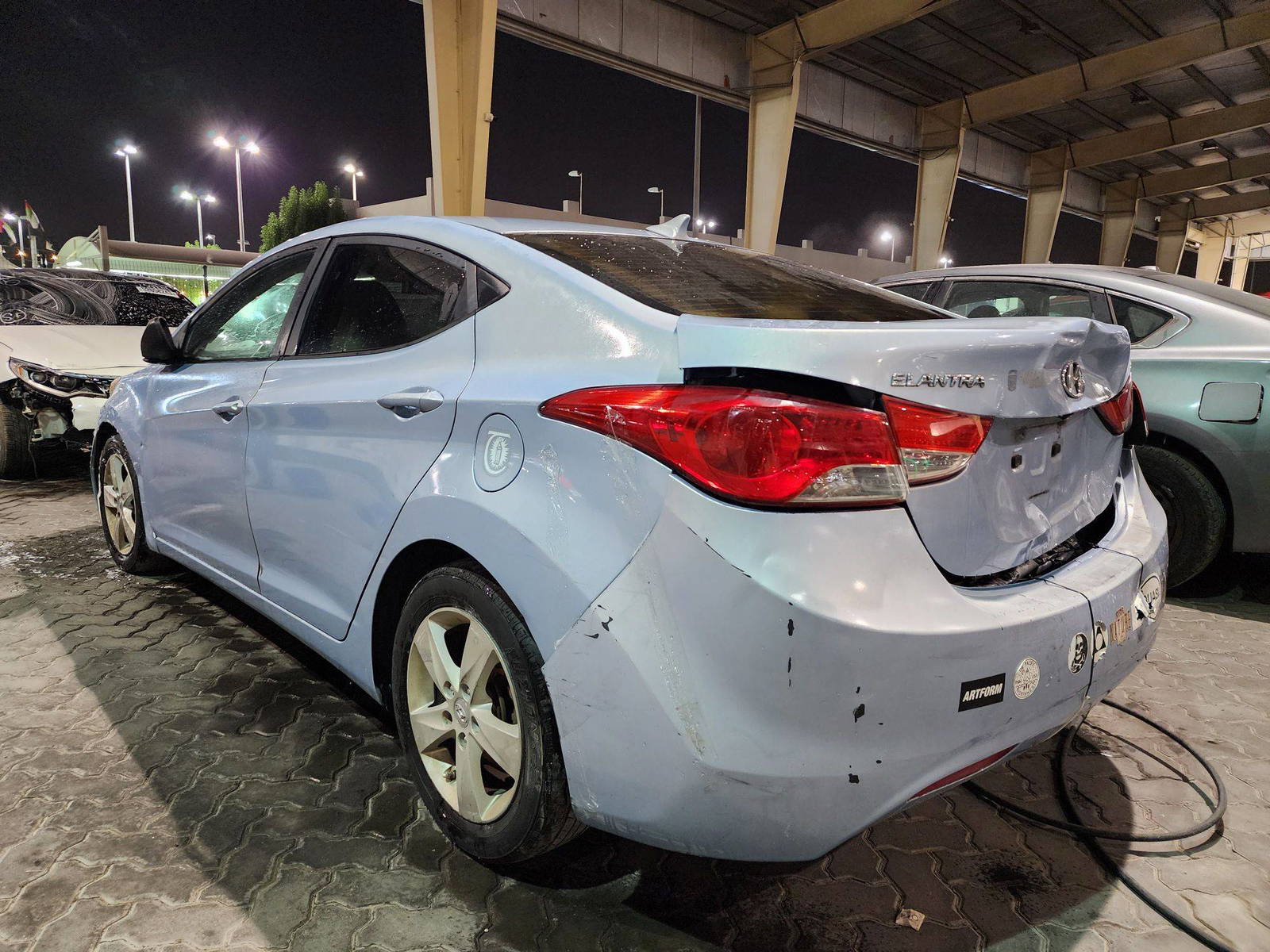 2011 HYUNDAI ELANTRA — 214392 Miles — Lot 57638974 — Main - Marhaba Auctions Used Cars - Image 3